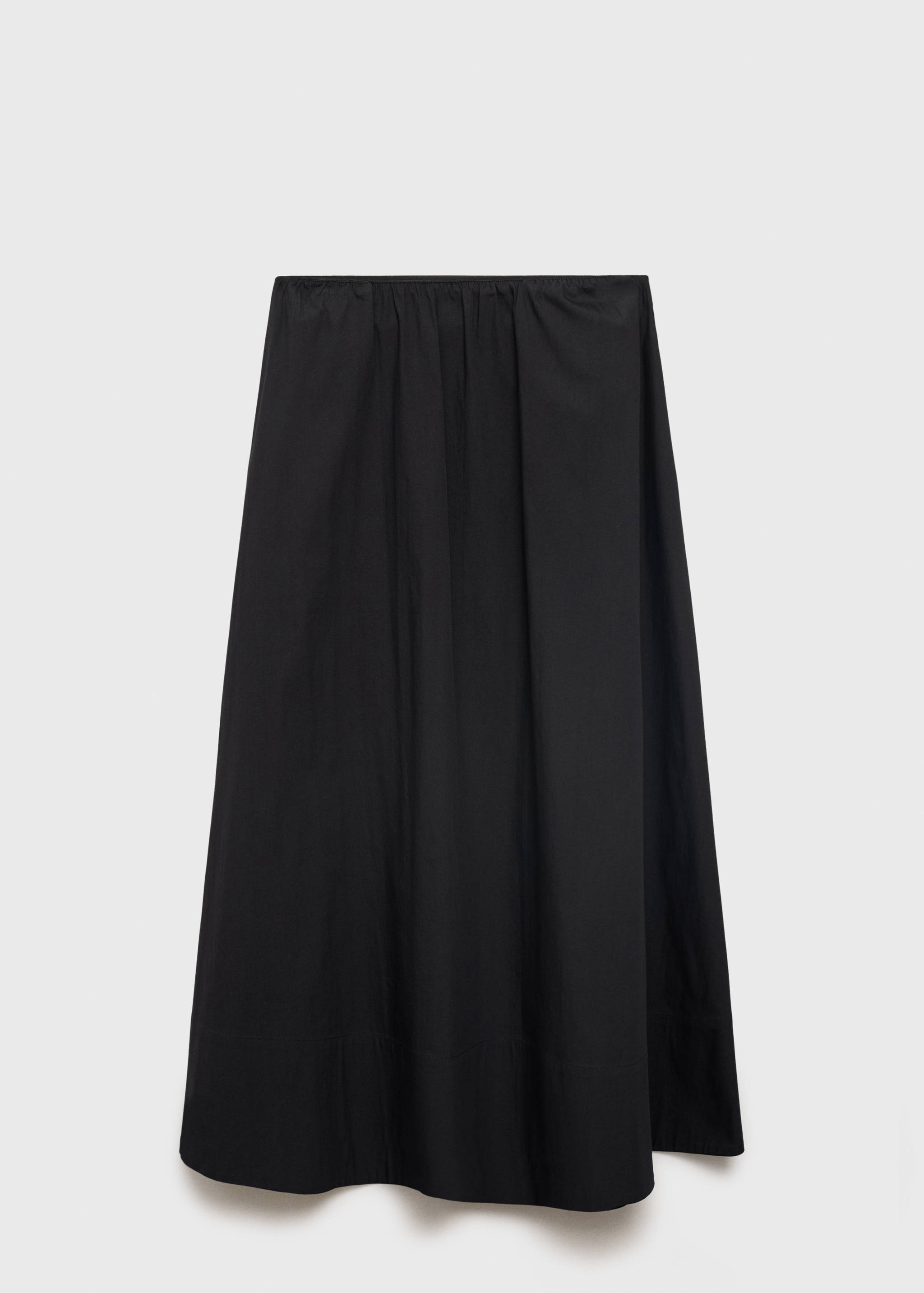 Flared cotton skirt - Article without model