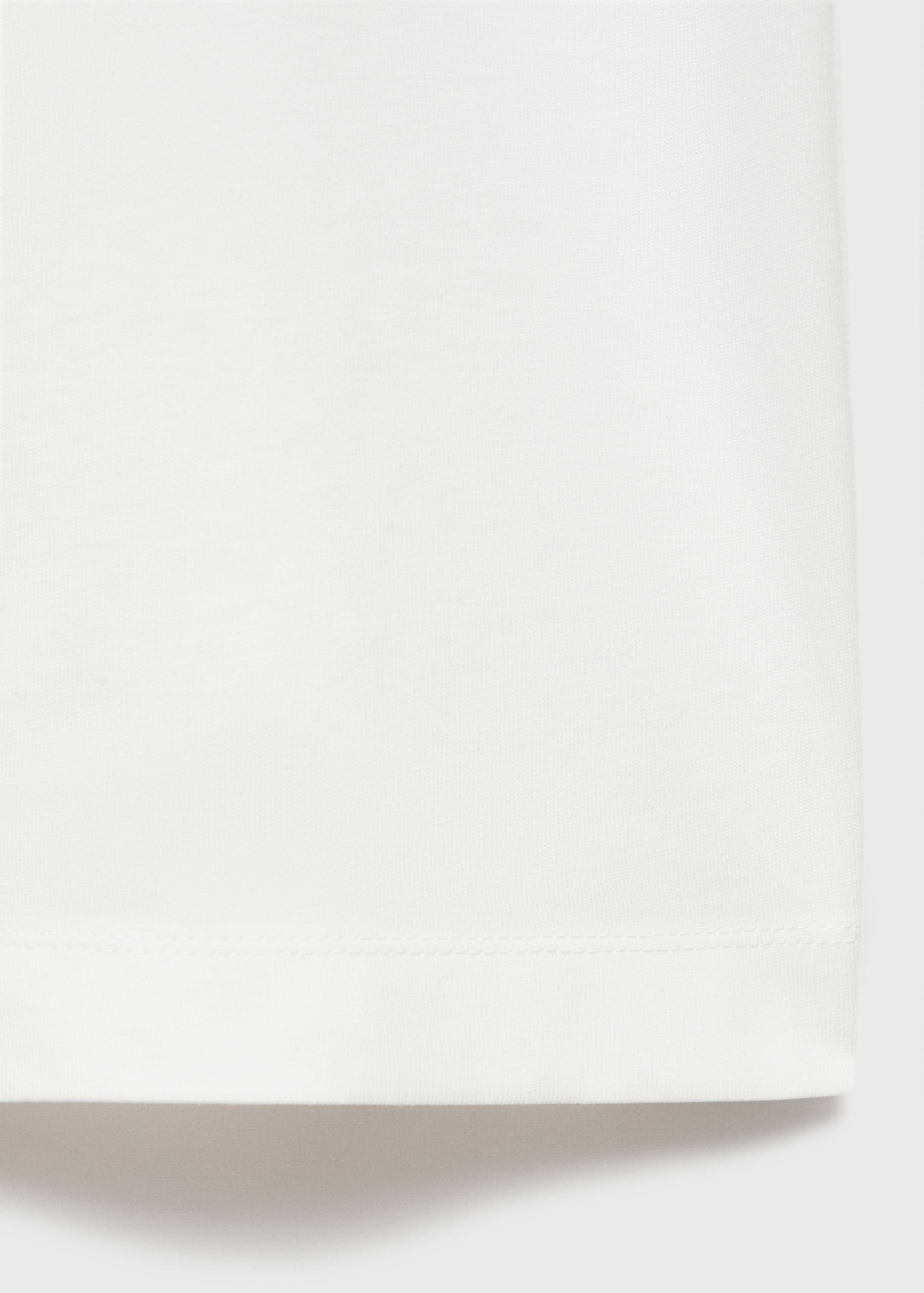 T-shirt 100 % coton imprimé poitrine - Détail de l'article 8
