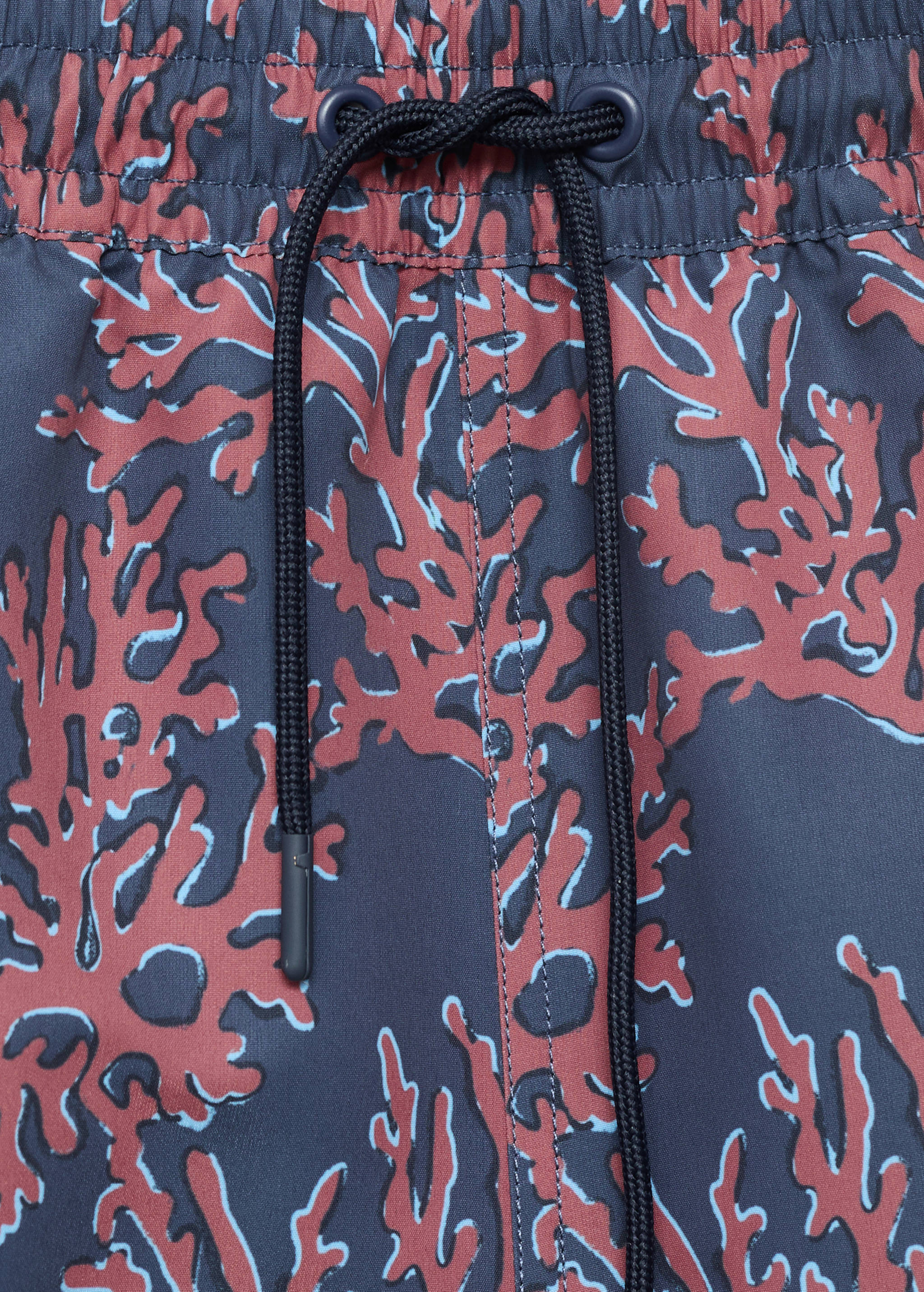 Swimsuit with coral print - Details of the article 8
