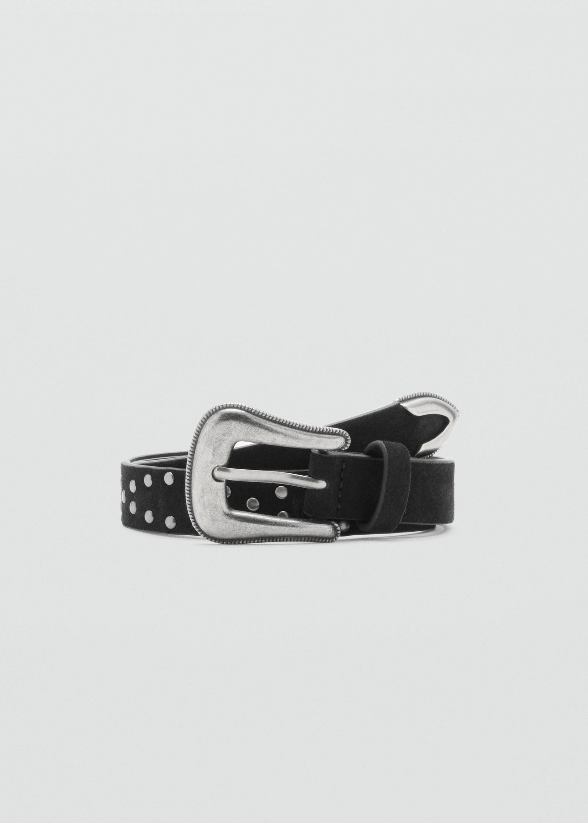 Studded leather belt - Article without model