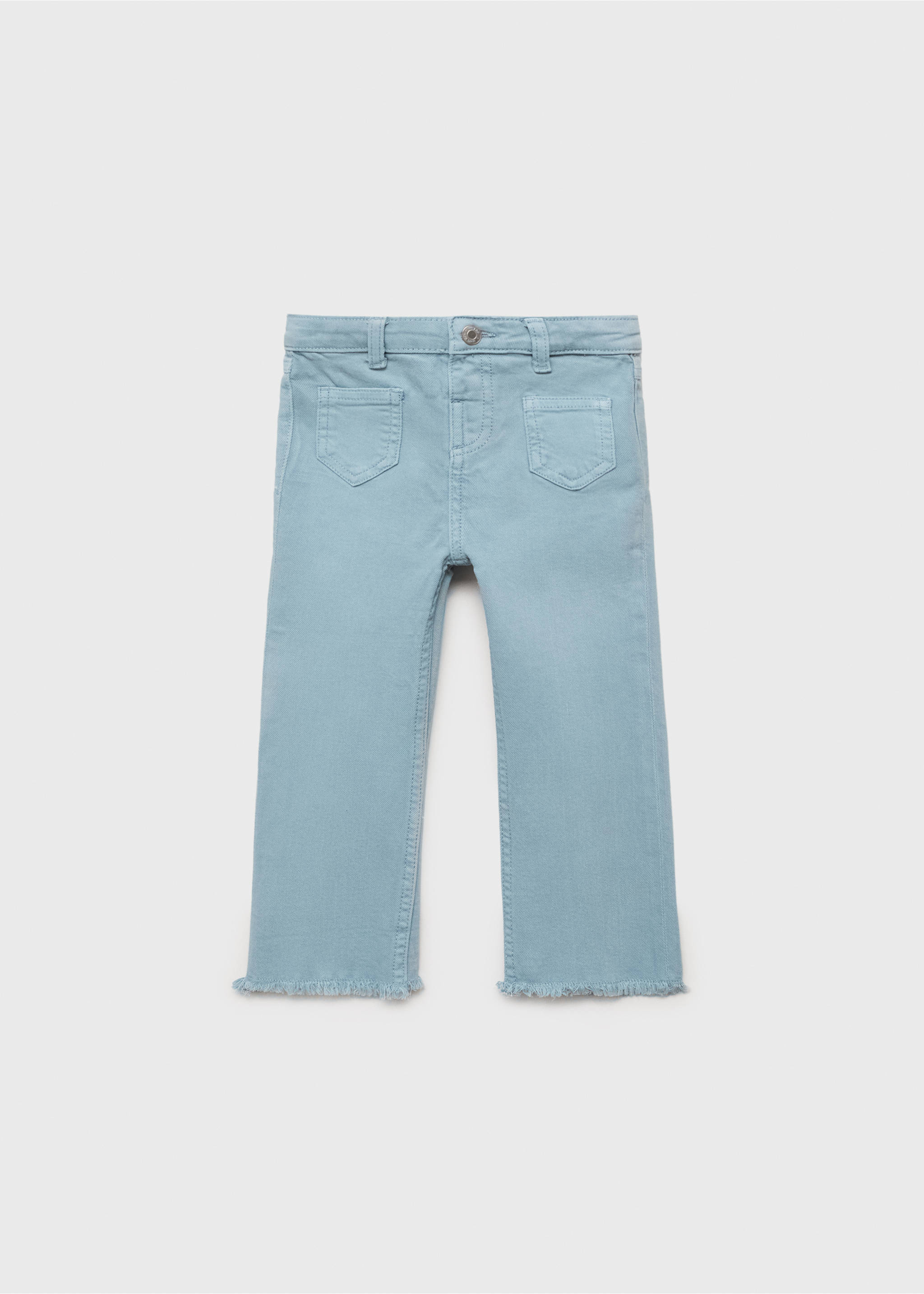 Frayed low-rise skinny jeans - Article without model, Blue. Ref: 17012032-00.