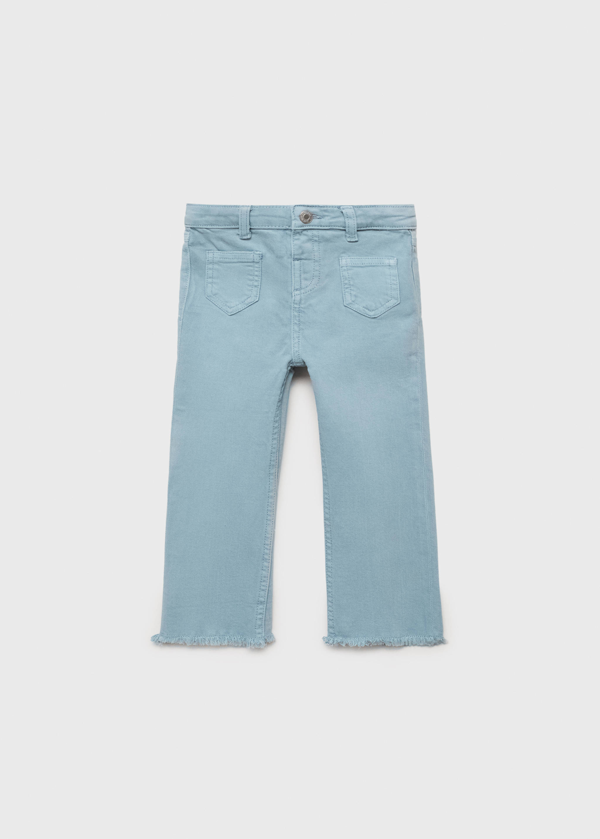 Frayed low-rise skinny jeans - Article without model