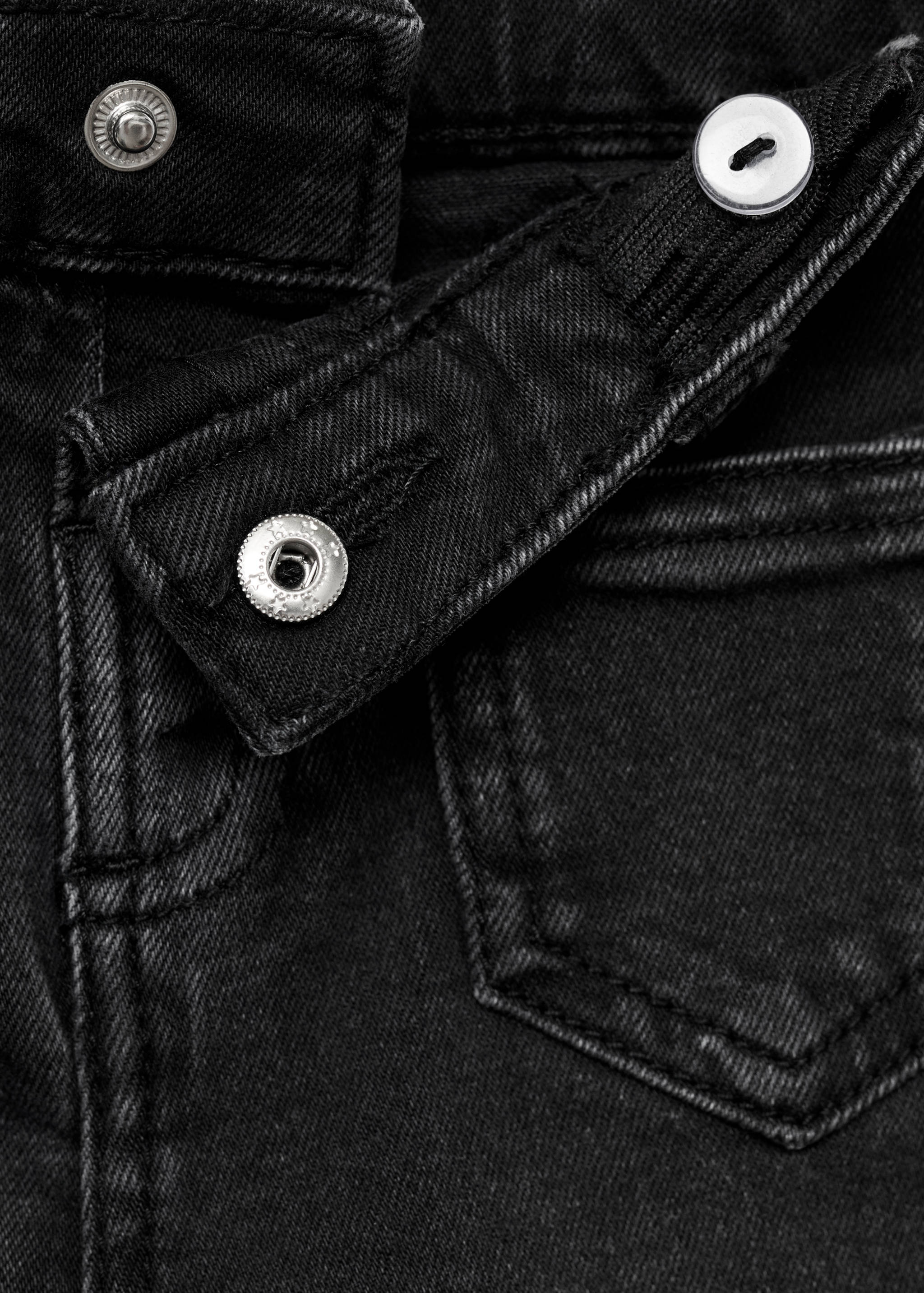 Frayed low-rise skinny jeans - Details of the article 8