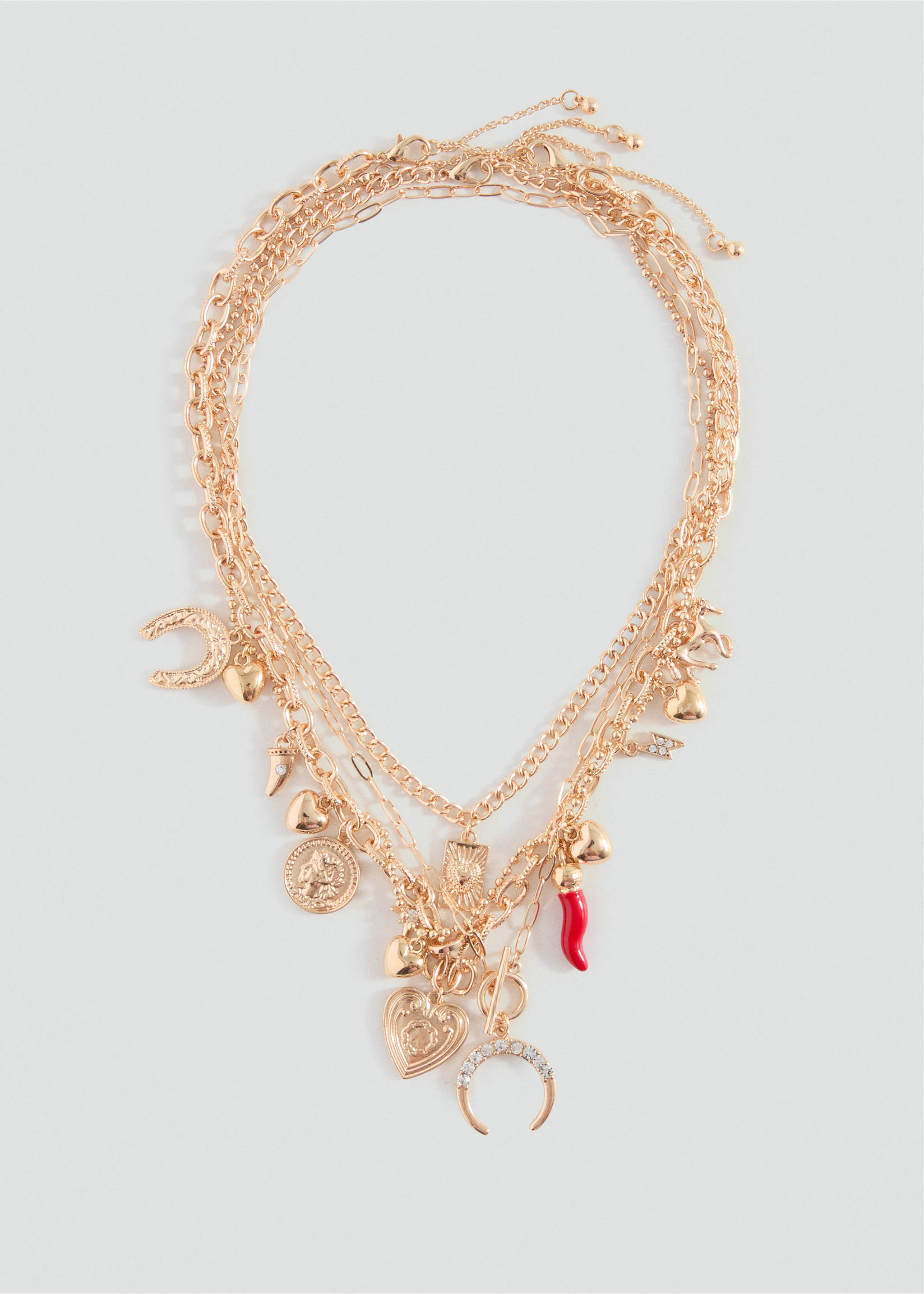 Lot 4 pendentifs - Article sans modèle, Or. Ref: 17012035-00.