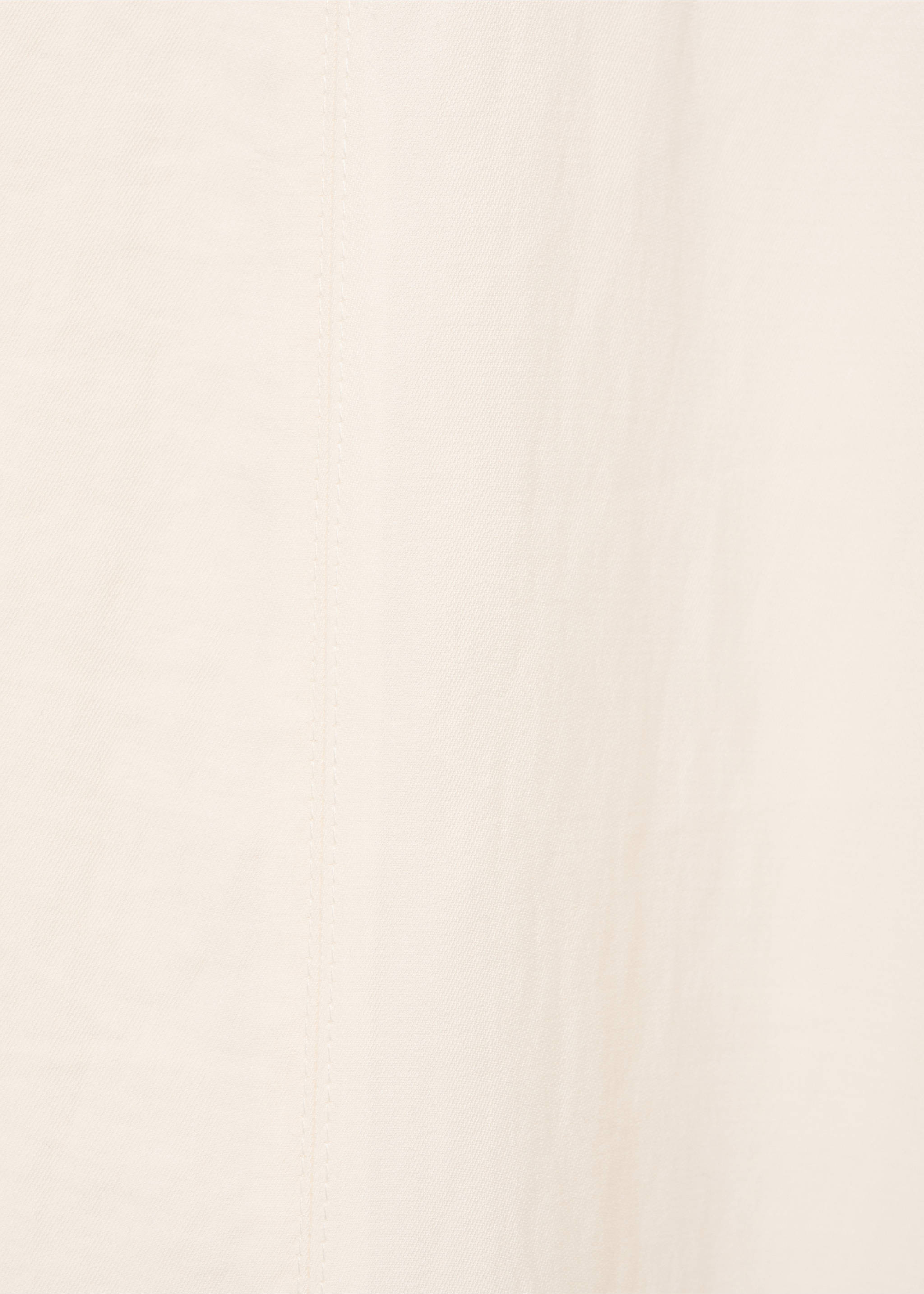 Flared midi-dress - Details of the article 0, Ecru. Ref: 17012537-00.