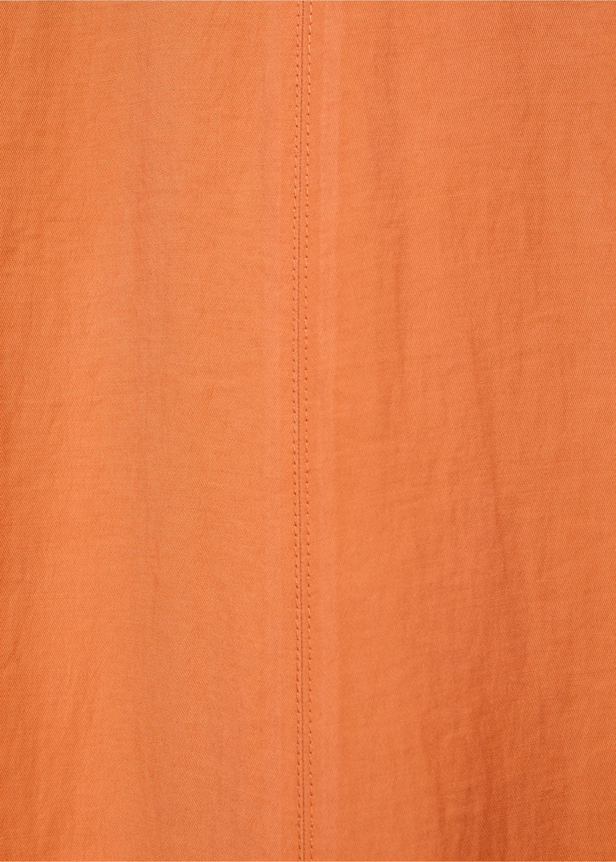Flared midi-dress - Details of the article 8, Salmon. Ref: 17012537-00.