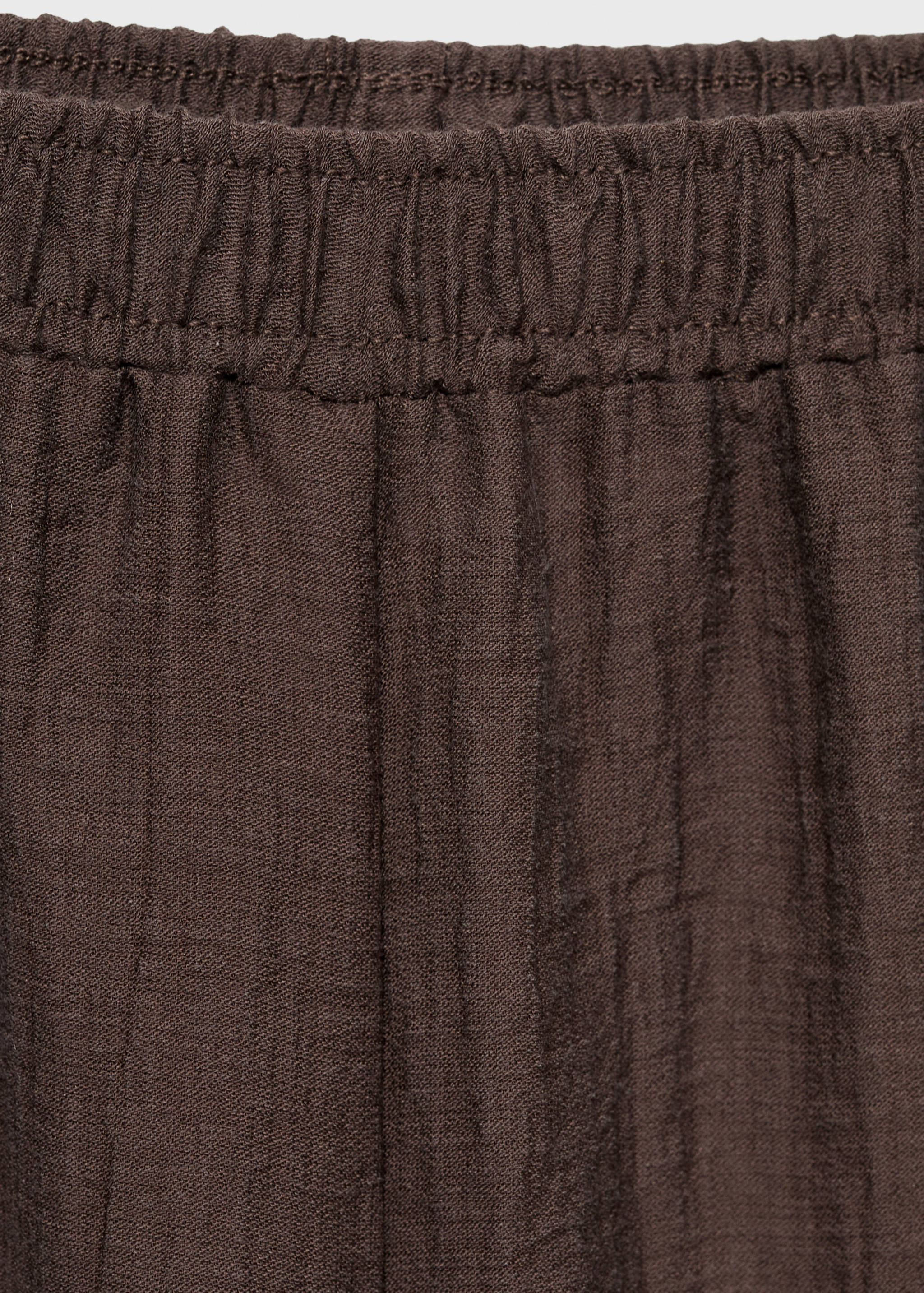 Pantalón lyocell cintura elástica - Detalle del artículo 8