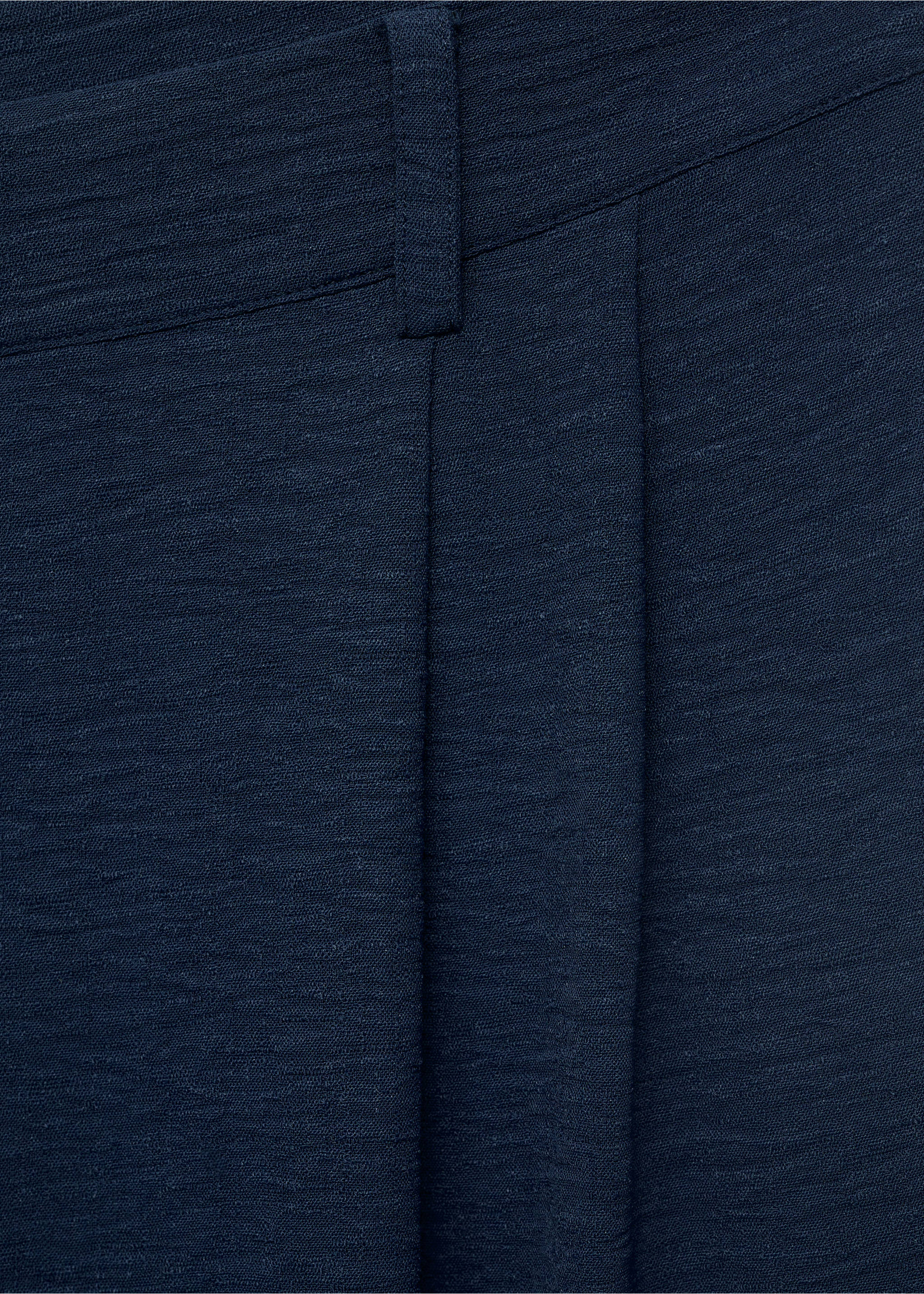 Pantalón recto pinzas - Detalle del artículo 8, Azul marino. Ref: 17012540-00.