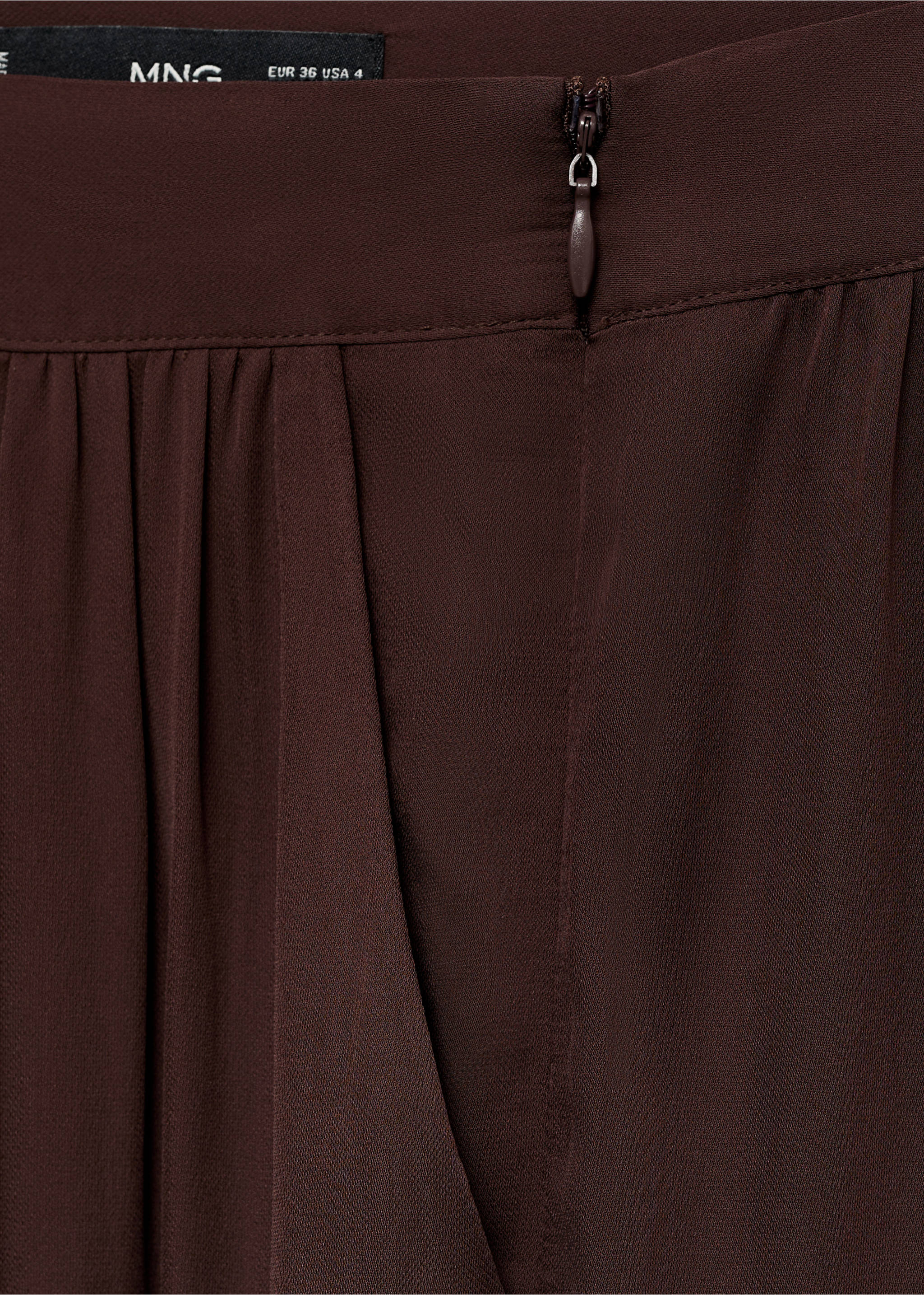 Balloon trousers with bows - Details of the article 8, Chocolate. Ref: 17012541-00.
