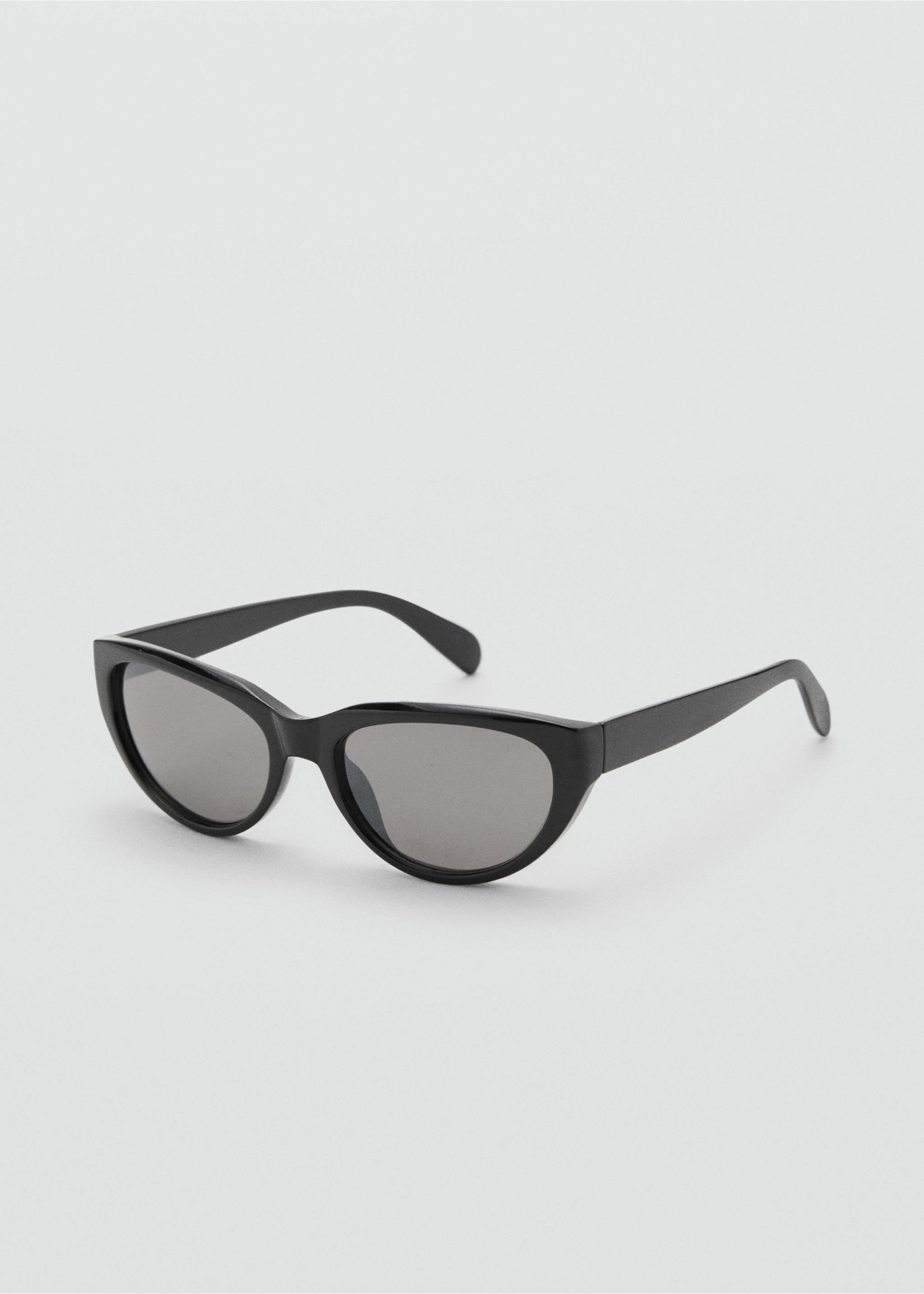 Cat-eye sunglasses - Medium plane, Black. Ref: 17012544-00.