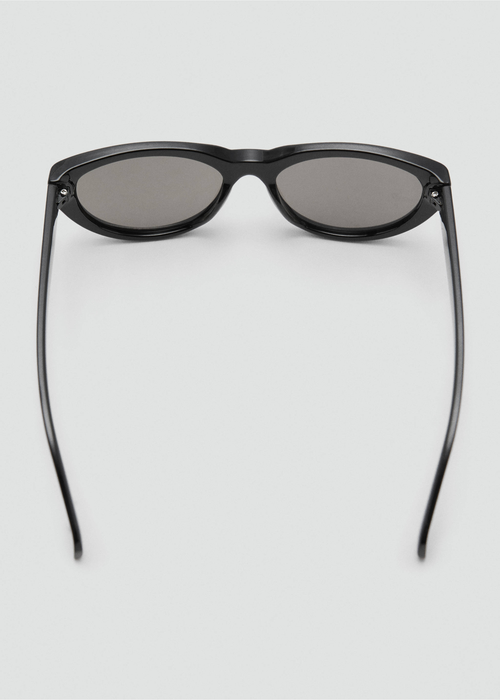 Cat-eye sunglasses - Details of the article 1, Black. Ref: 17012544-00.