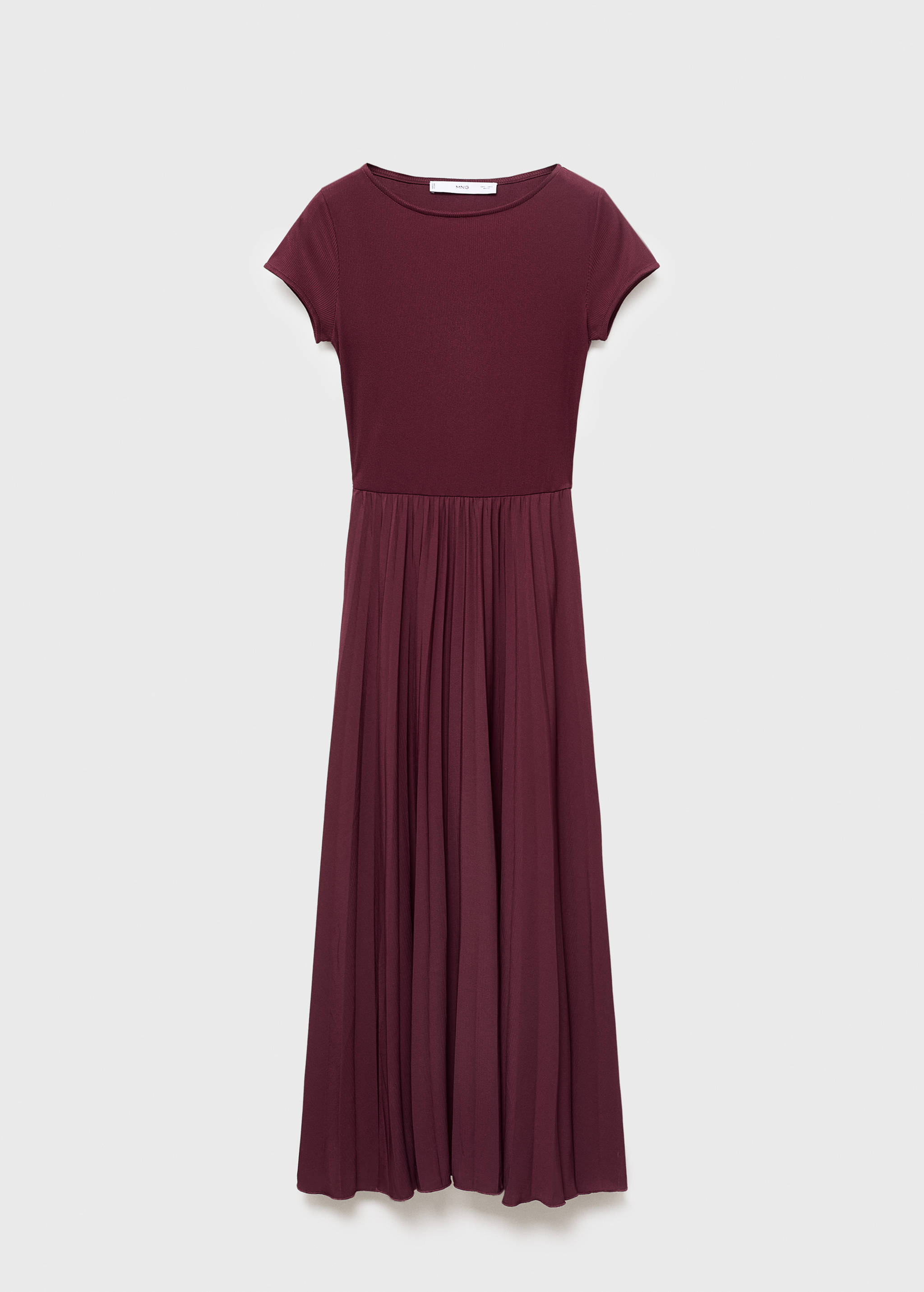 Robe plissée combinée - Article sans modèle