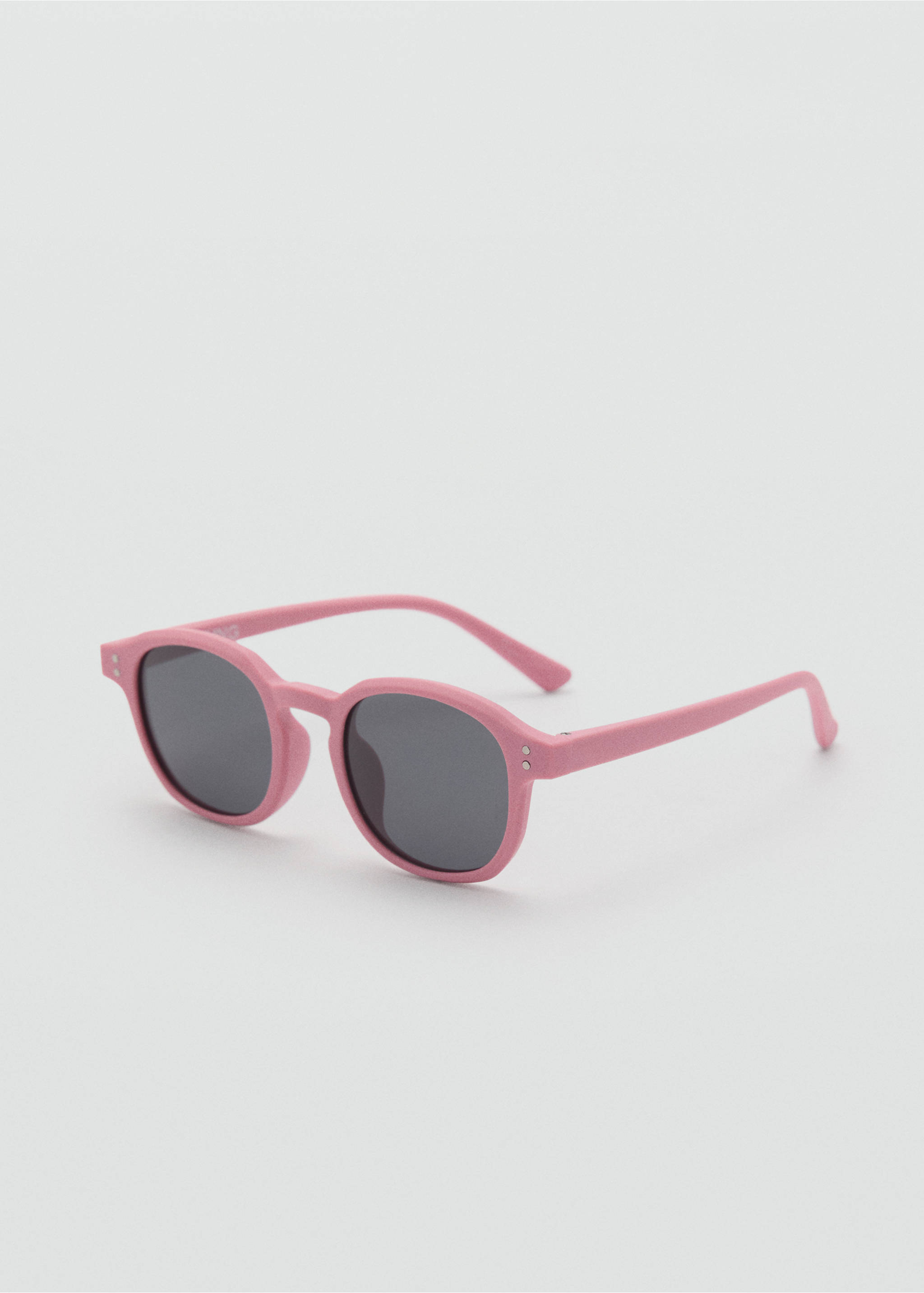 Round-framed sunglasses - Medium plane, Pale Pink. Ref: 17012549-00.