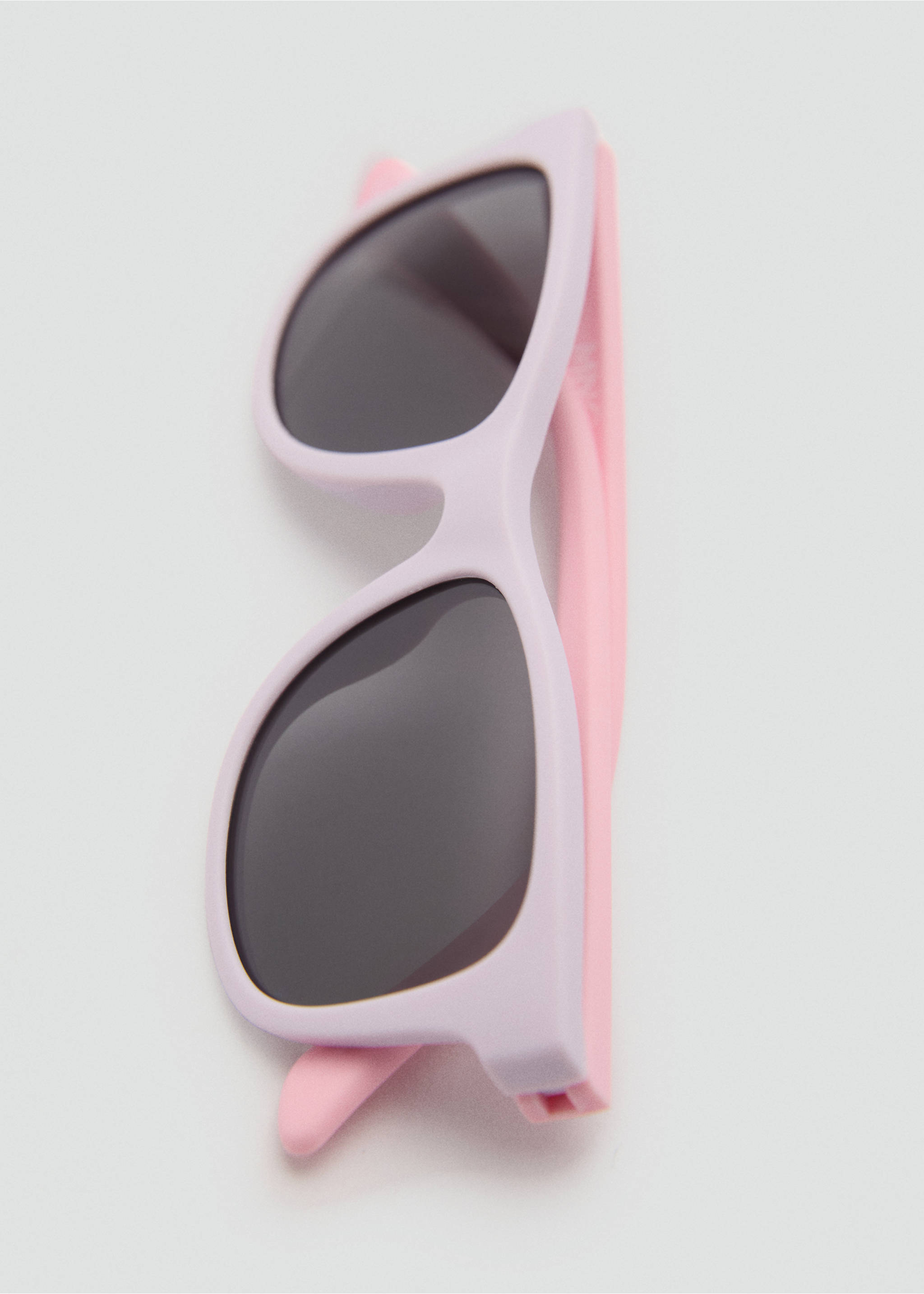Two-tone sunglasses - Details of the article 2, Light/Pastel Purple. Ref: 17012550-00.
