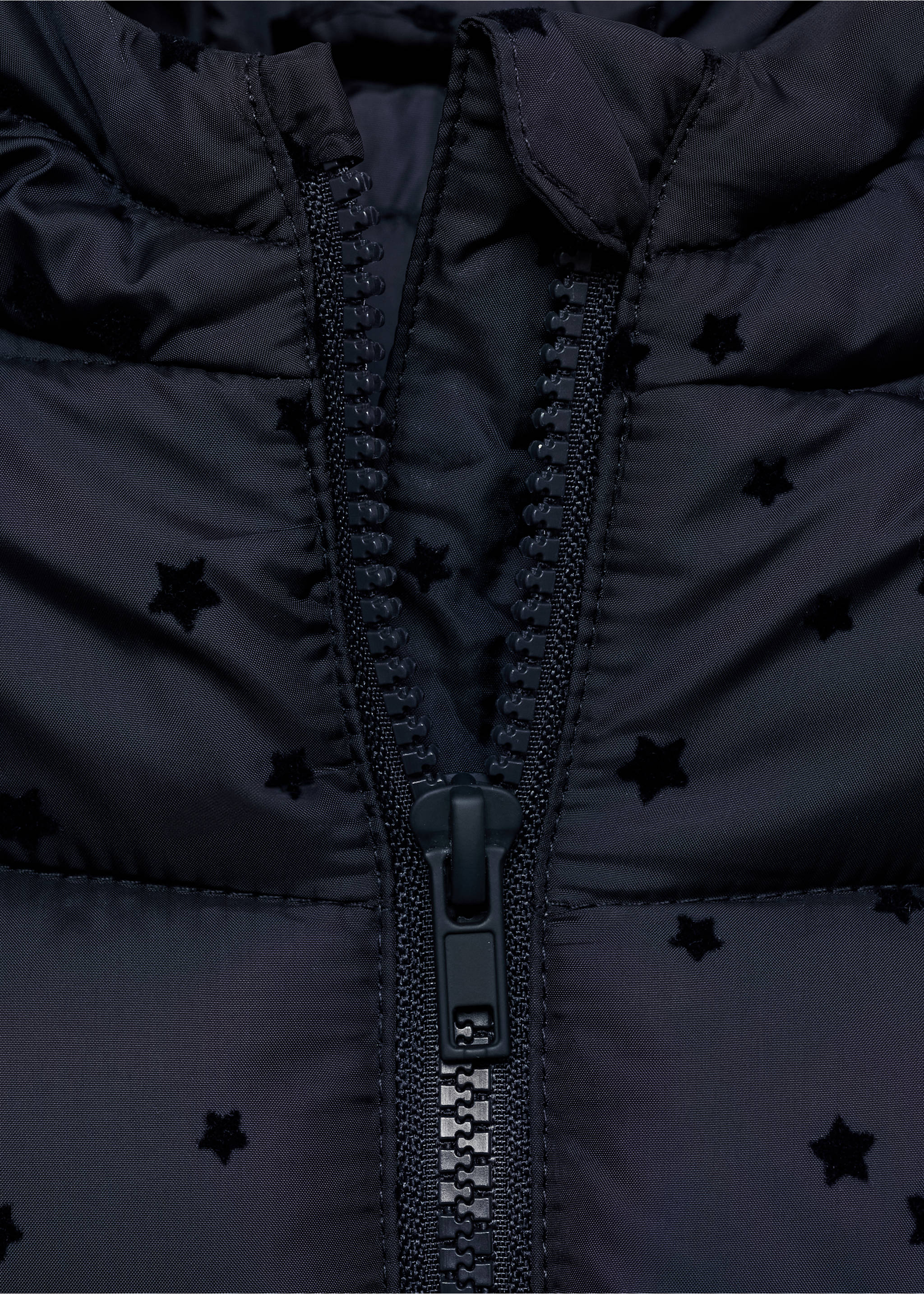 Stars puffer jacket - Details of the article 8, Navy. Ref: 17012900-00.