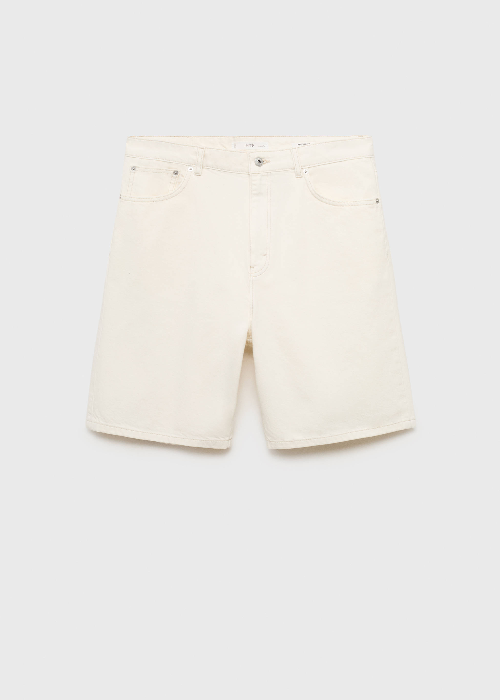 Bermuda en jean relaxed-fit - Article sans modèle