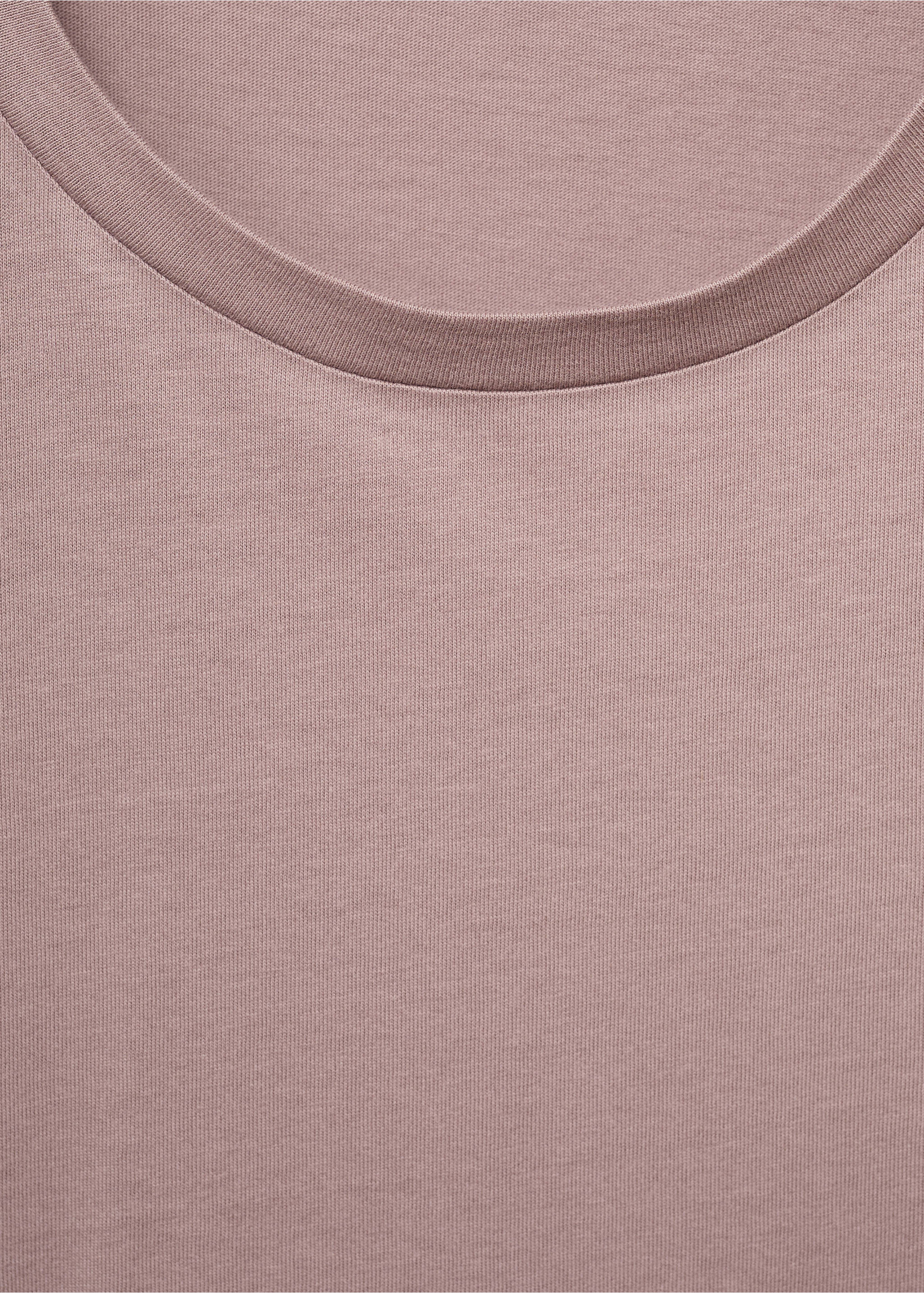 Pyjama deux pièces coton ,manches courtes - Détail de l'article 8, Marron moyen. Ref: 17012904-00.