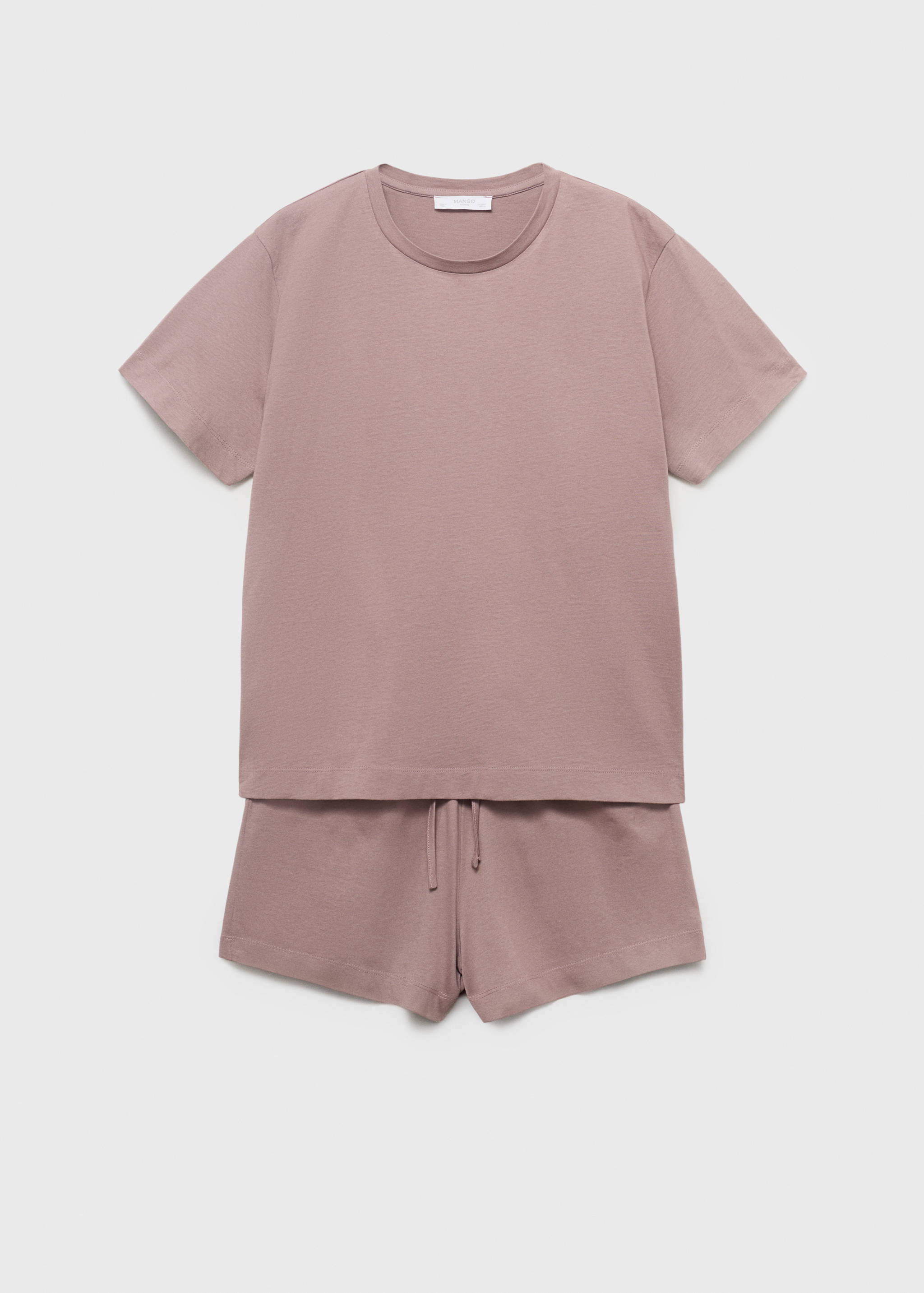 Pyjama deux pièces coton ,manches courtes - Article sans modèle