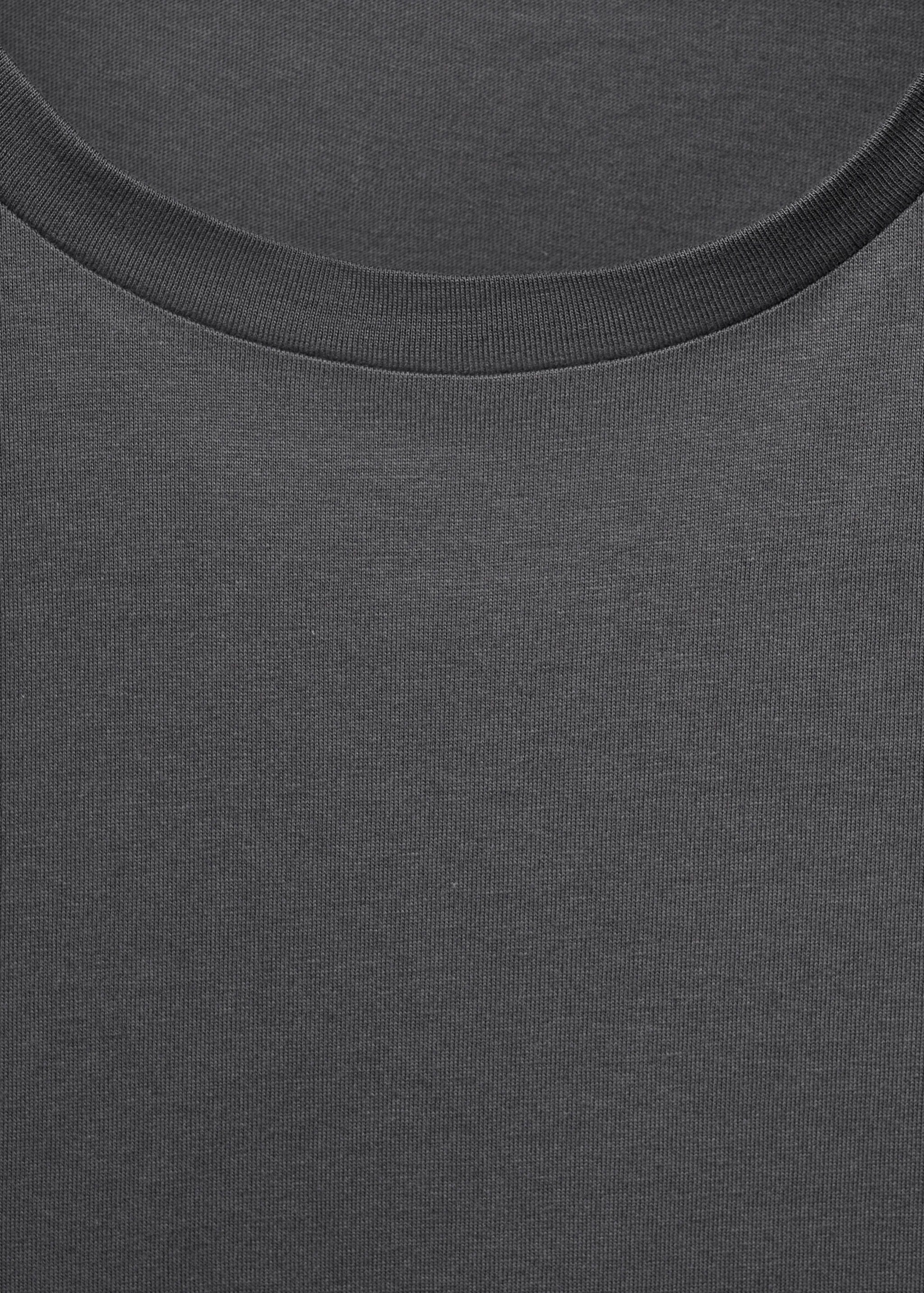 Cotton two-piece short-sleeved pyjamas - Details of the article 8