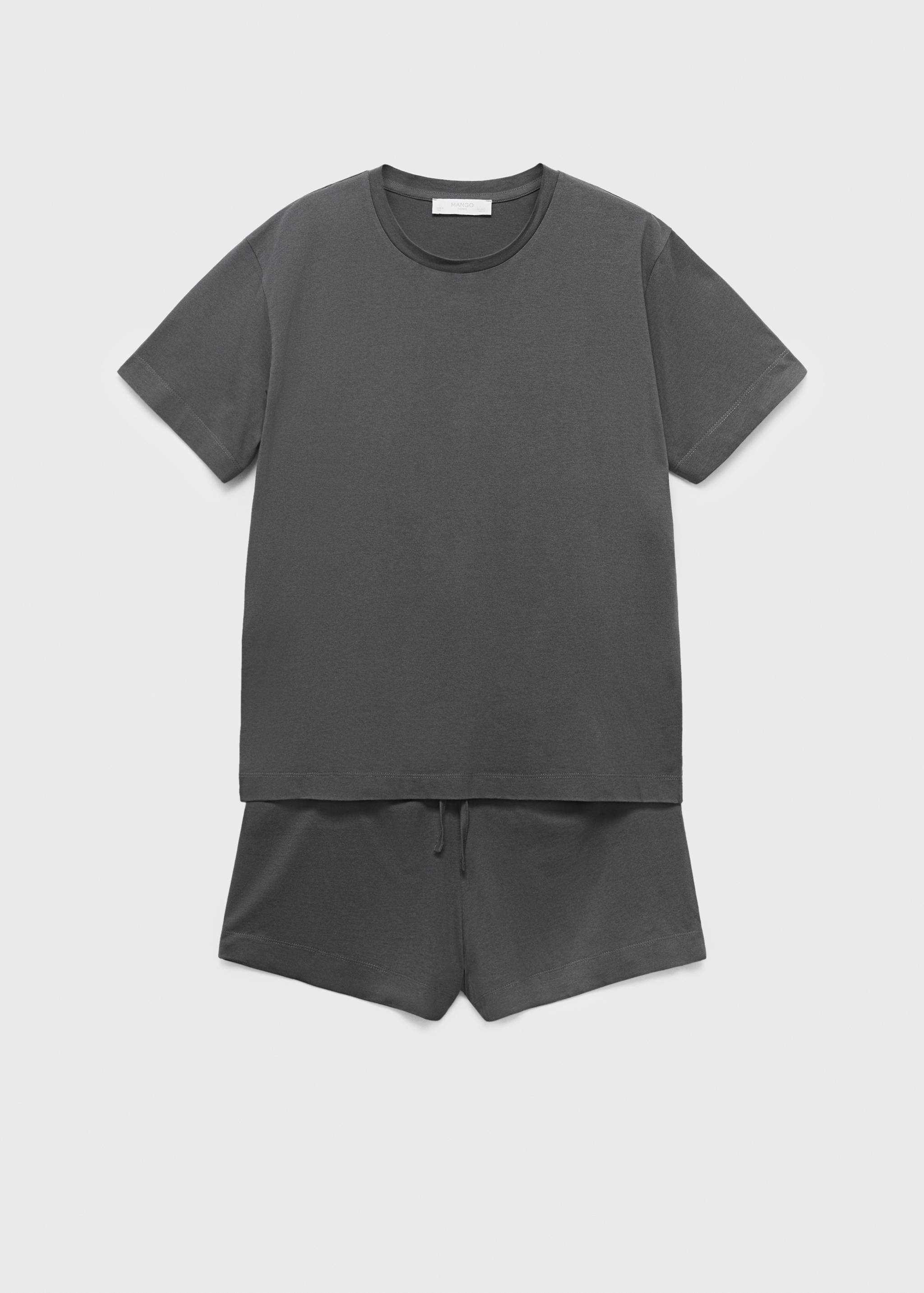 Pyjama deux pièces coton ,manches courtes - Article sans modèle