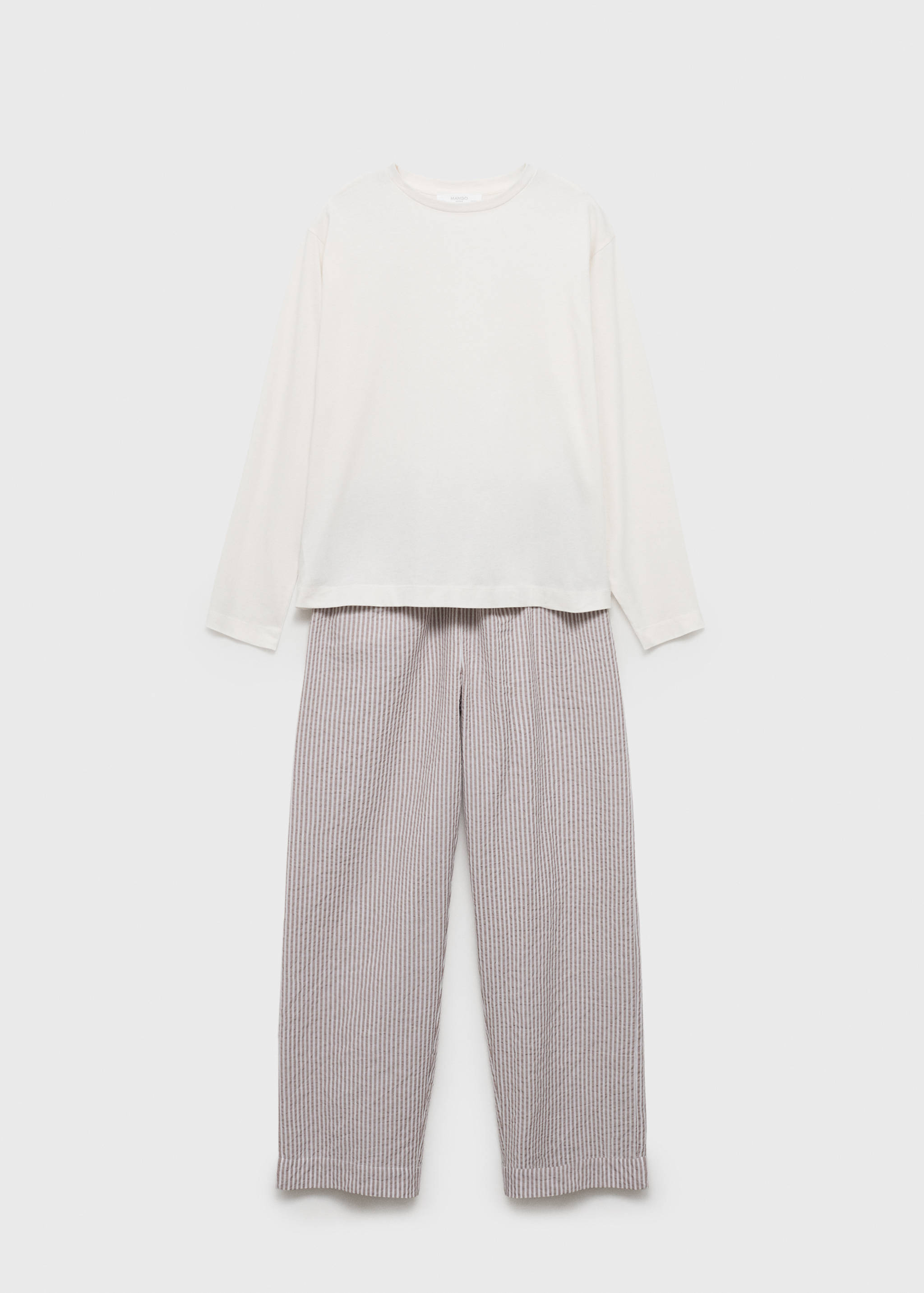 Pijama dos piezas raya seersucker - Artículo sin modelo