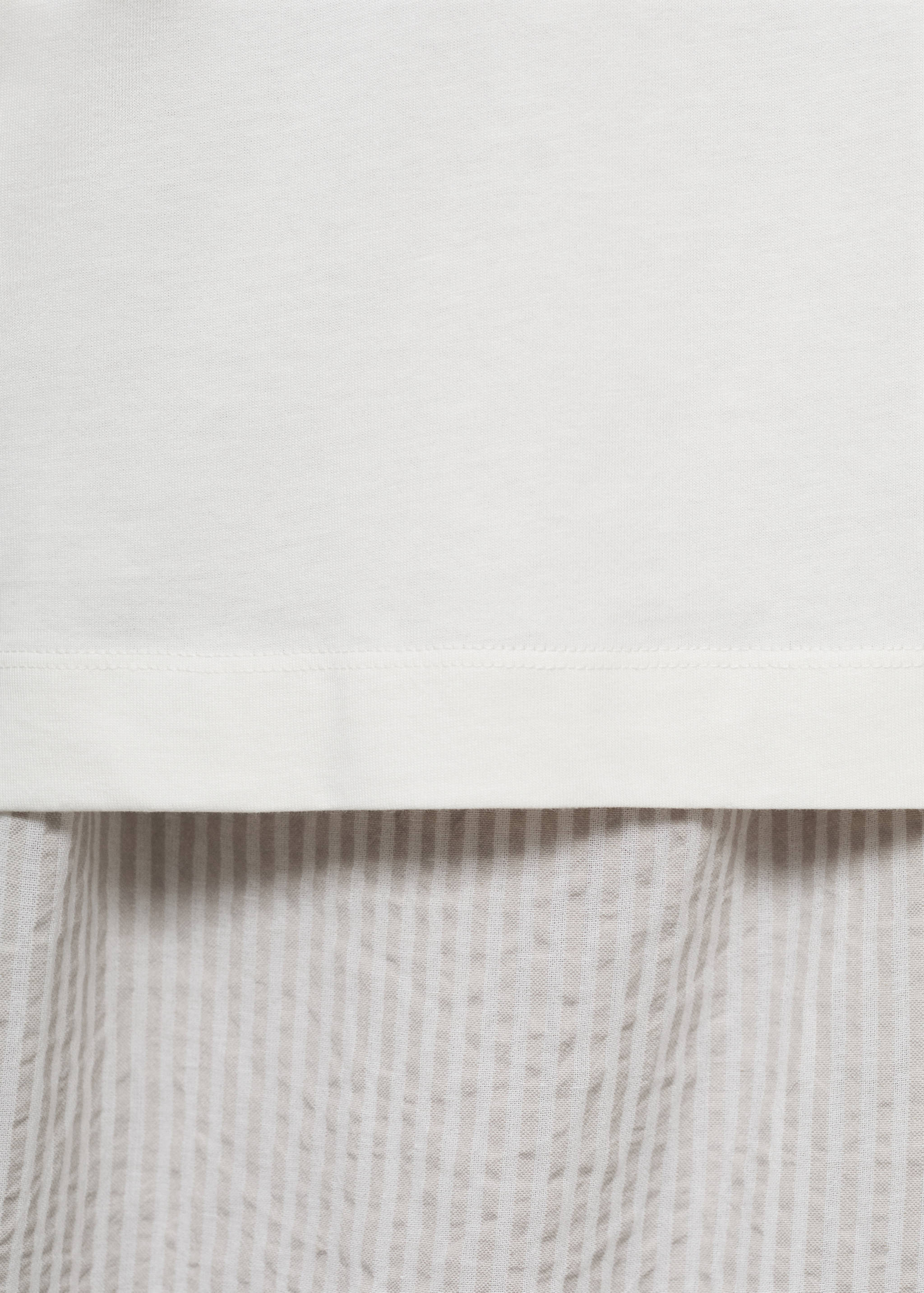 Pijama dos piezas raya seersucker - Detalle del artículo 8