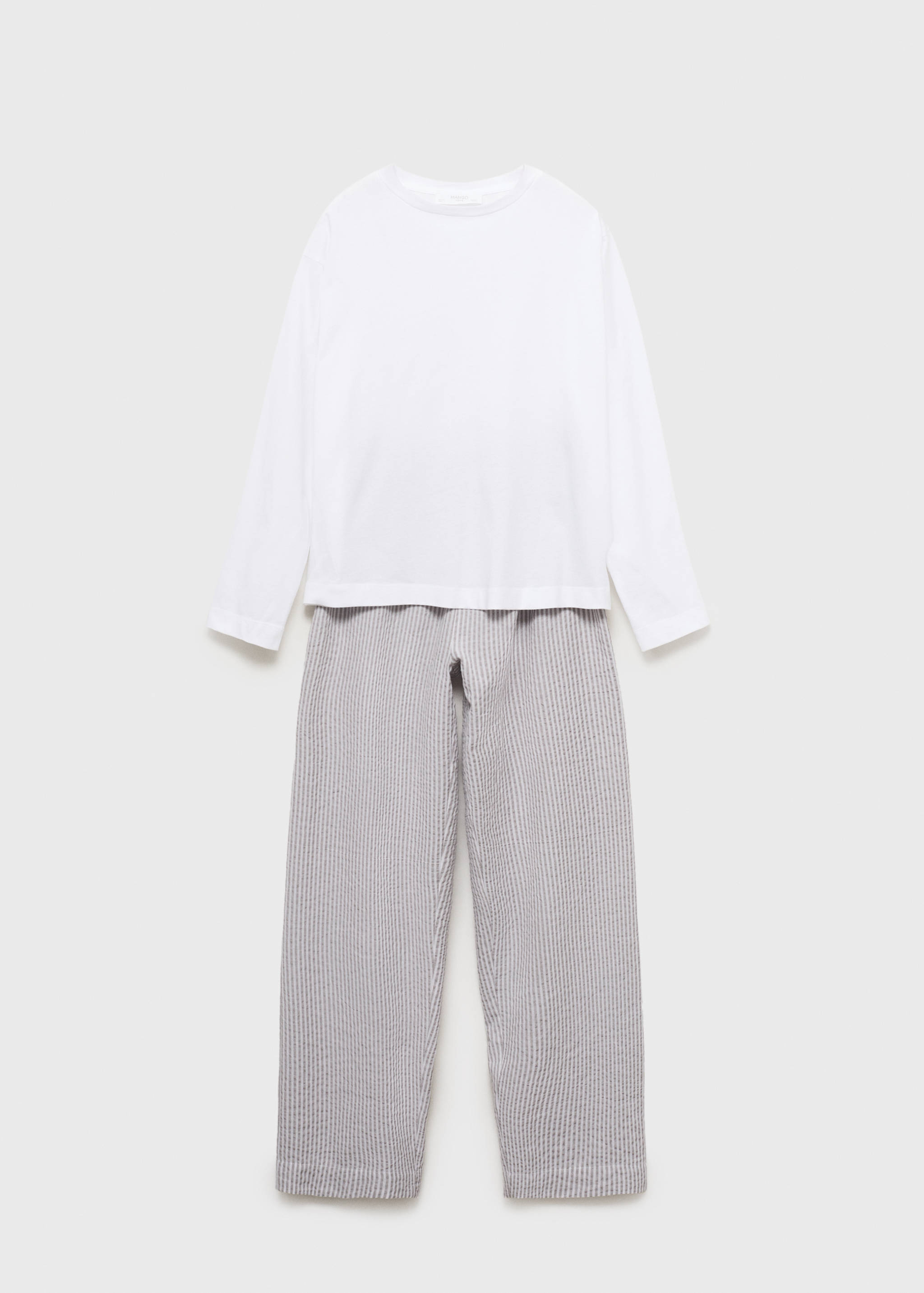 Pijama dos piezas raya seersucker - Artículo sin modelo