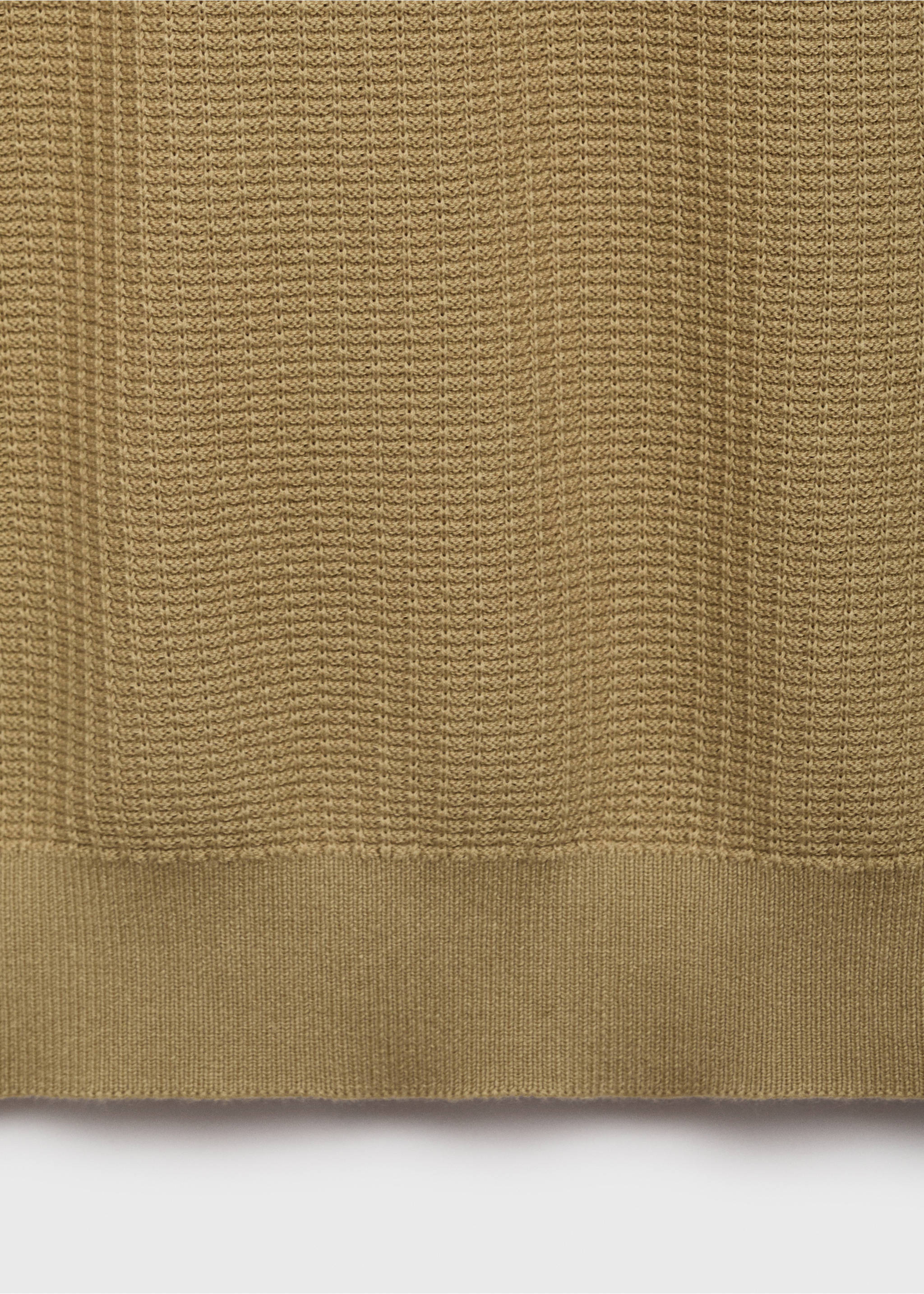 Polo maille coton structuré - Détail de l'article 0, Beige. Ref: 17012906-00.