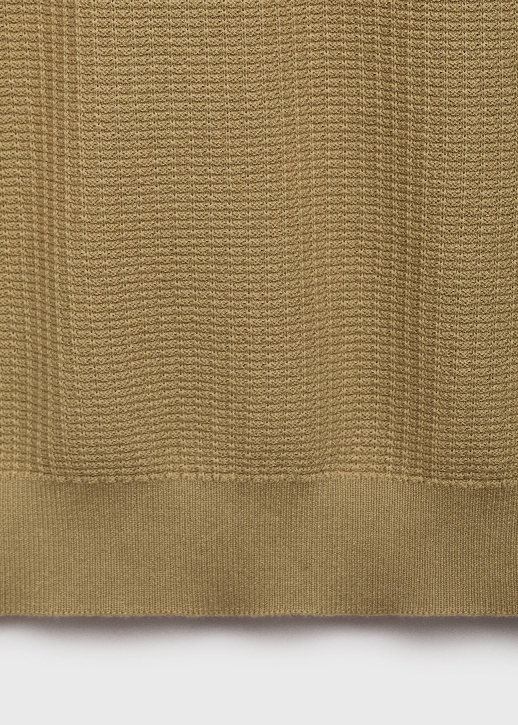 Polo maille coton structuré - Détail de l'article 0