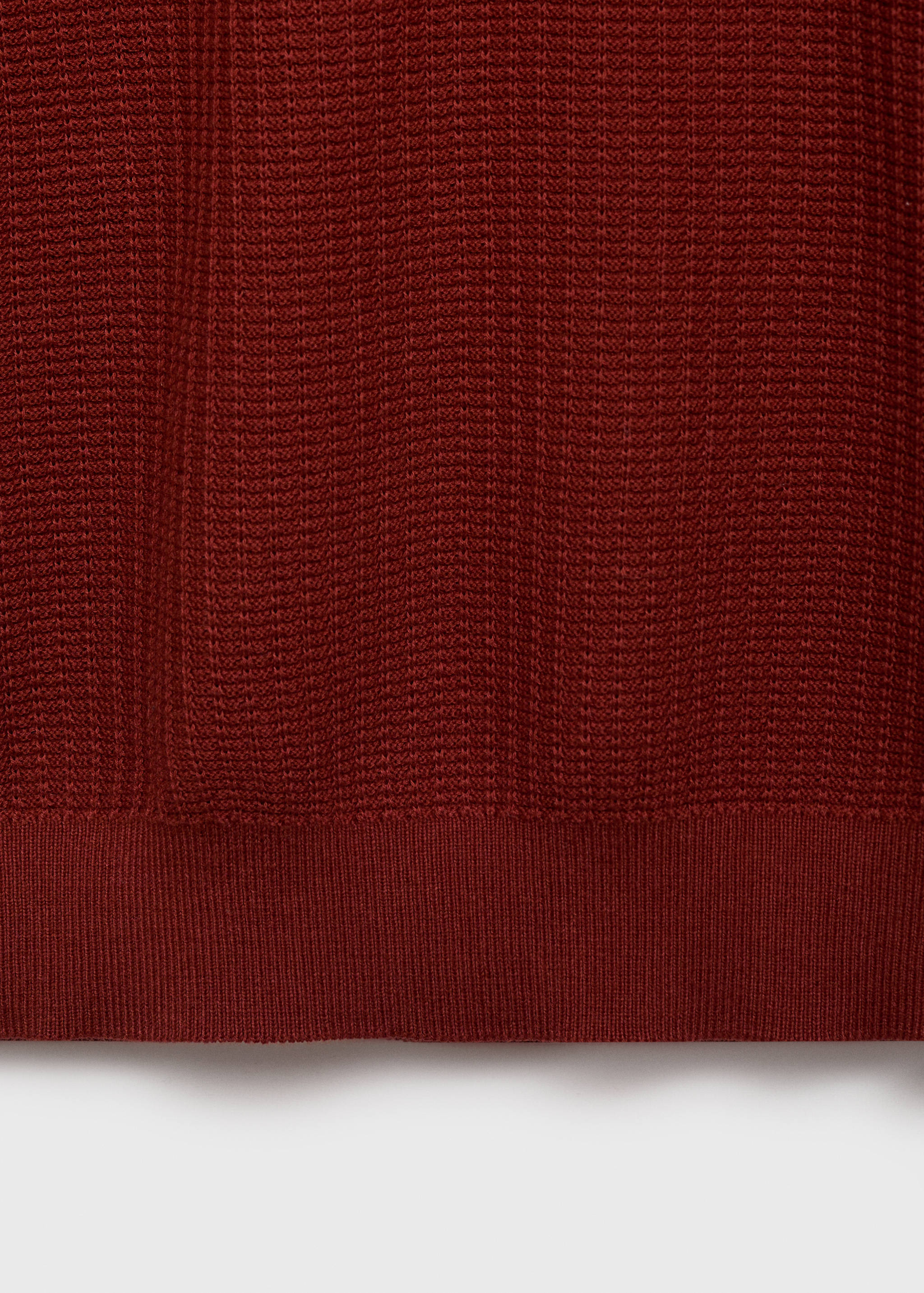 Polo maille coton structuré - Détail de l'article 0