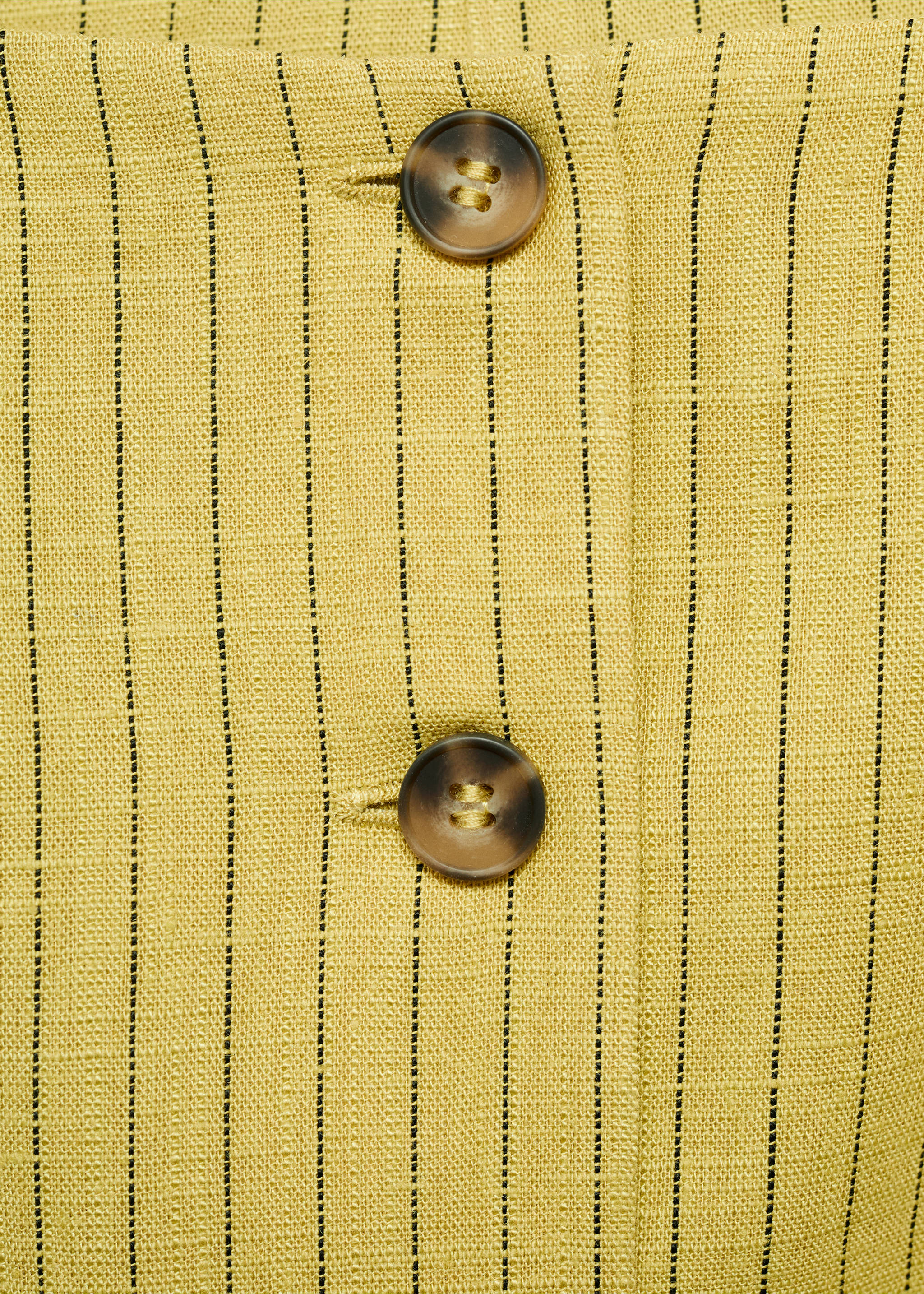 Top rayures boutons - Détail de l'article 8, Citron vert. Ref: 17012907-00.