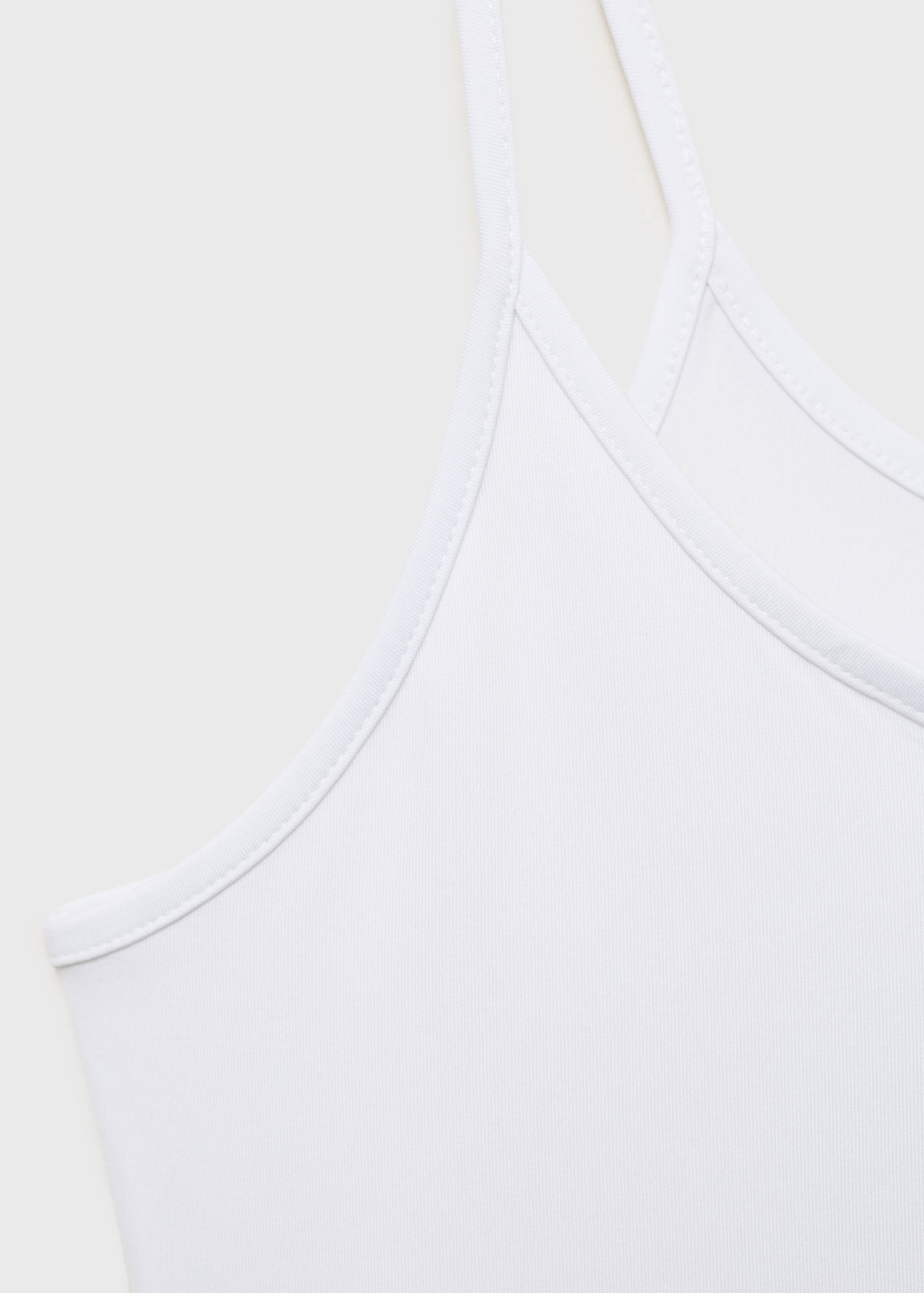 Plain strapless top - Details of the article 8