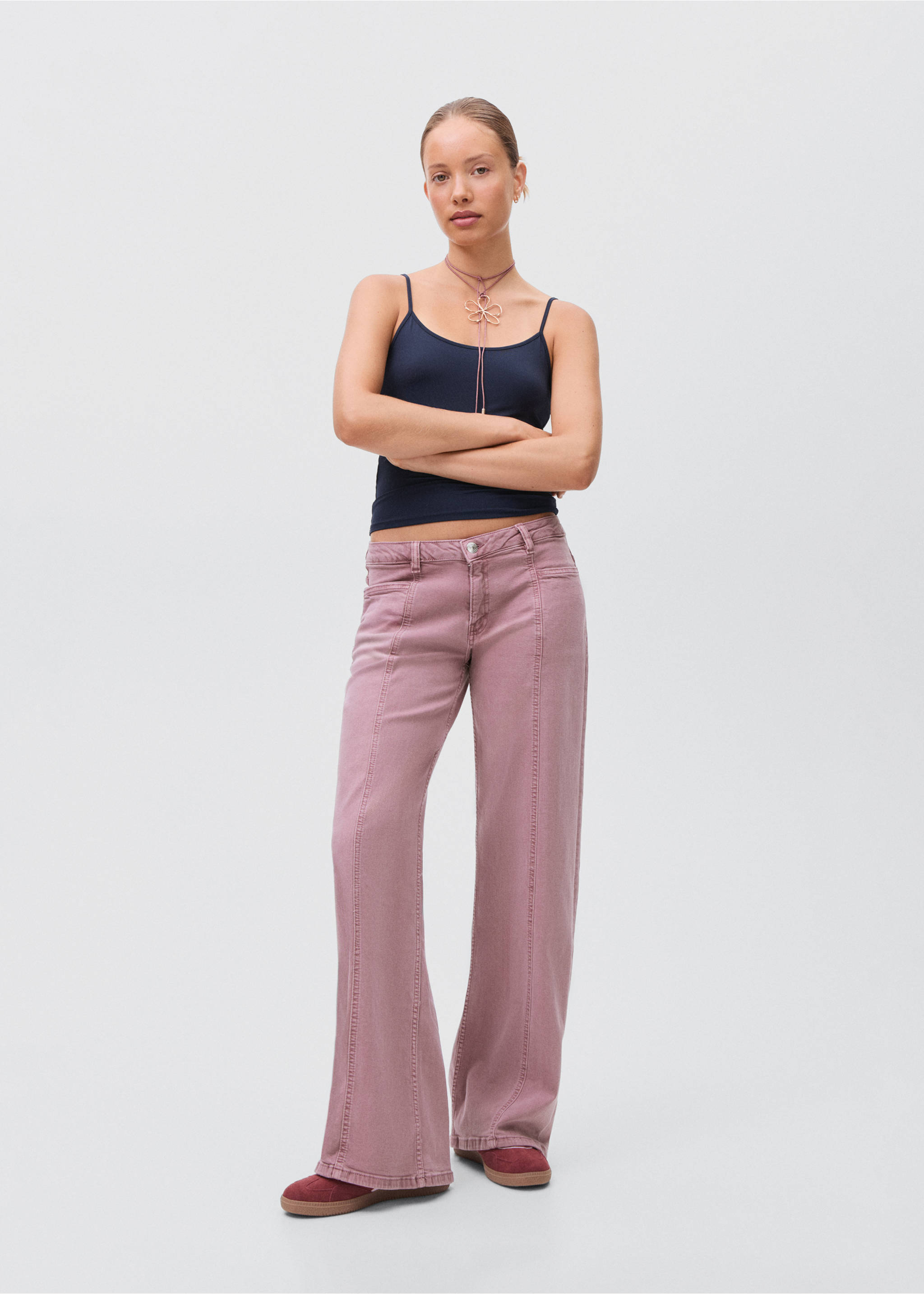 Plain strapless top - General plane, Navy. Ref: 17012908-00.