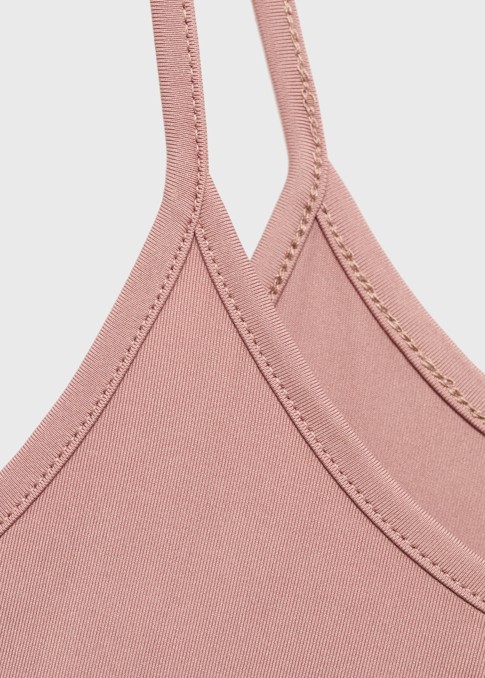 Plain strapless top - Details of the article 8