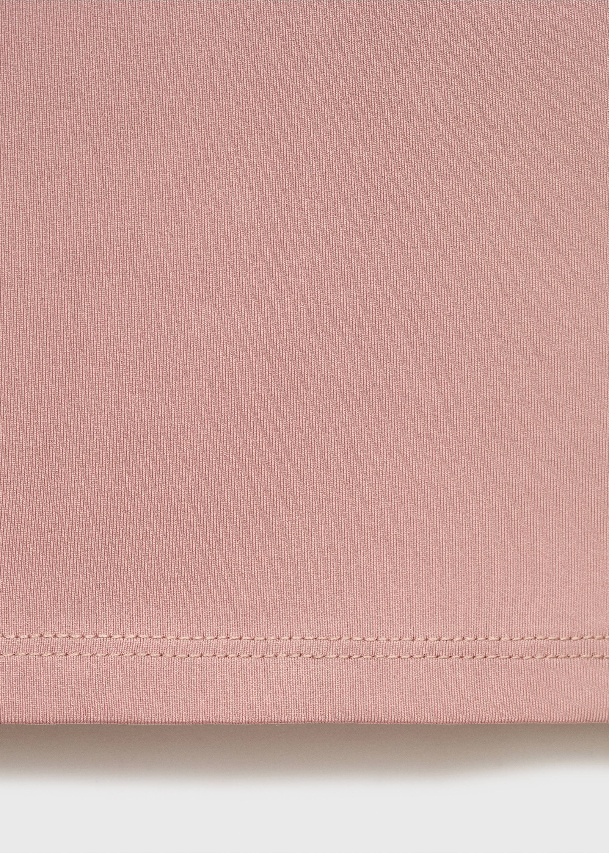 Plain strapless top - Details of the article 0, Pale Pink. Ref: 17012908-00.