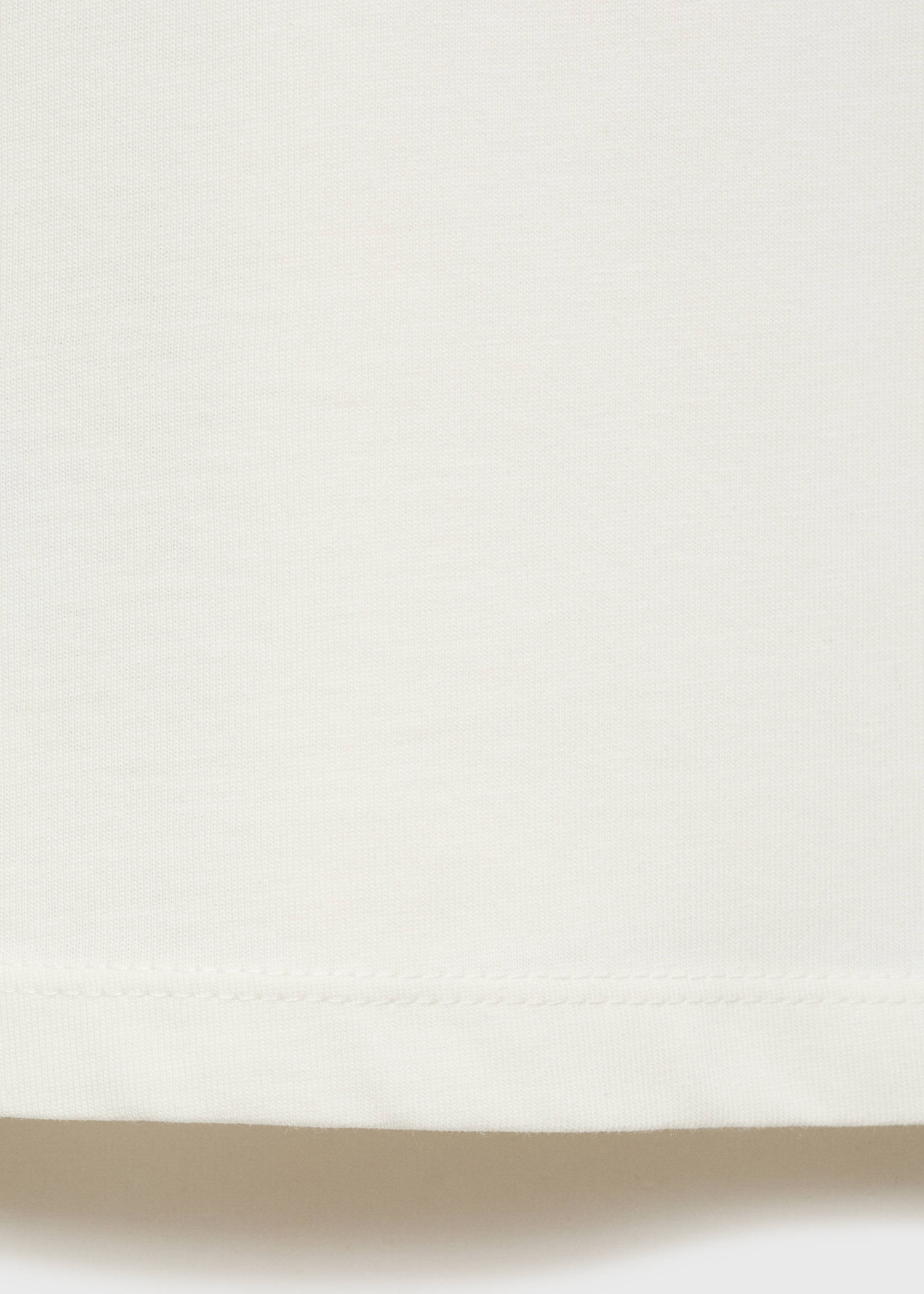 Printed cotton-blend t-shirt - Details of the article 0