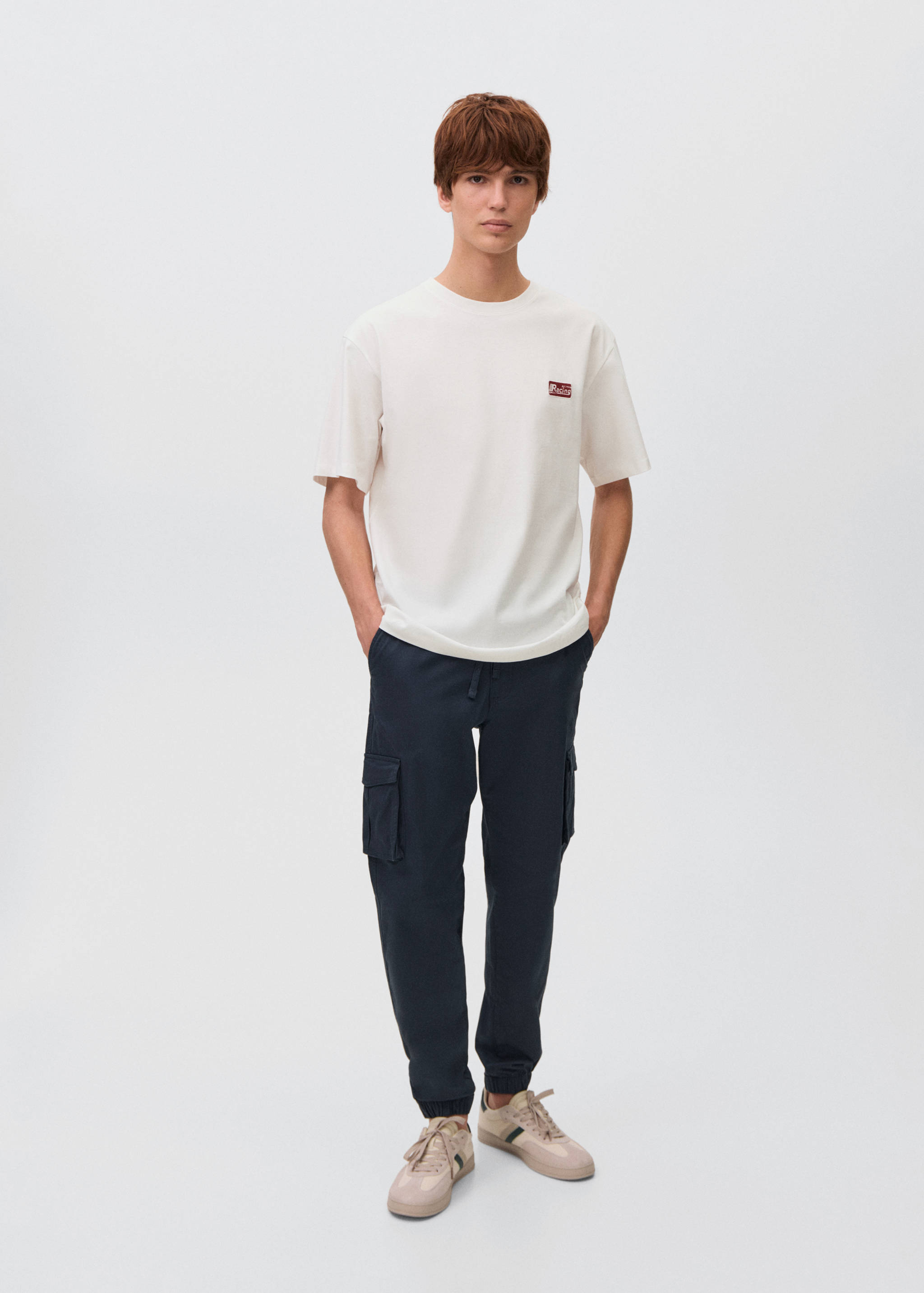 Cargo joggers with drawstring - General plane
