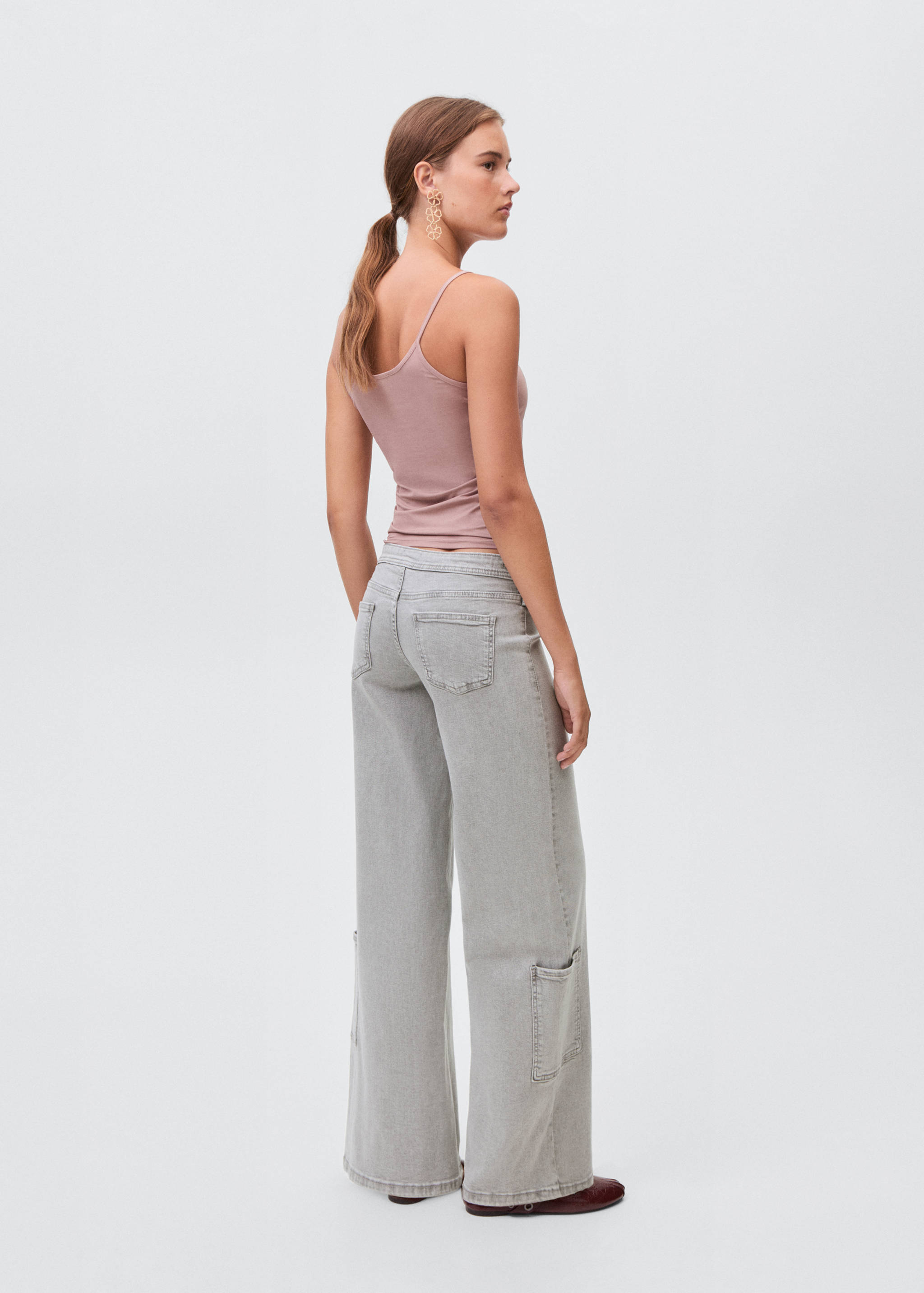 Jean wideleg avec boucle - Verso de l’article