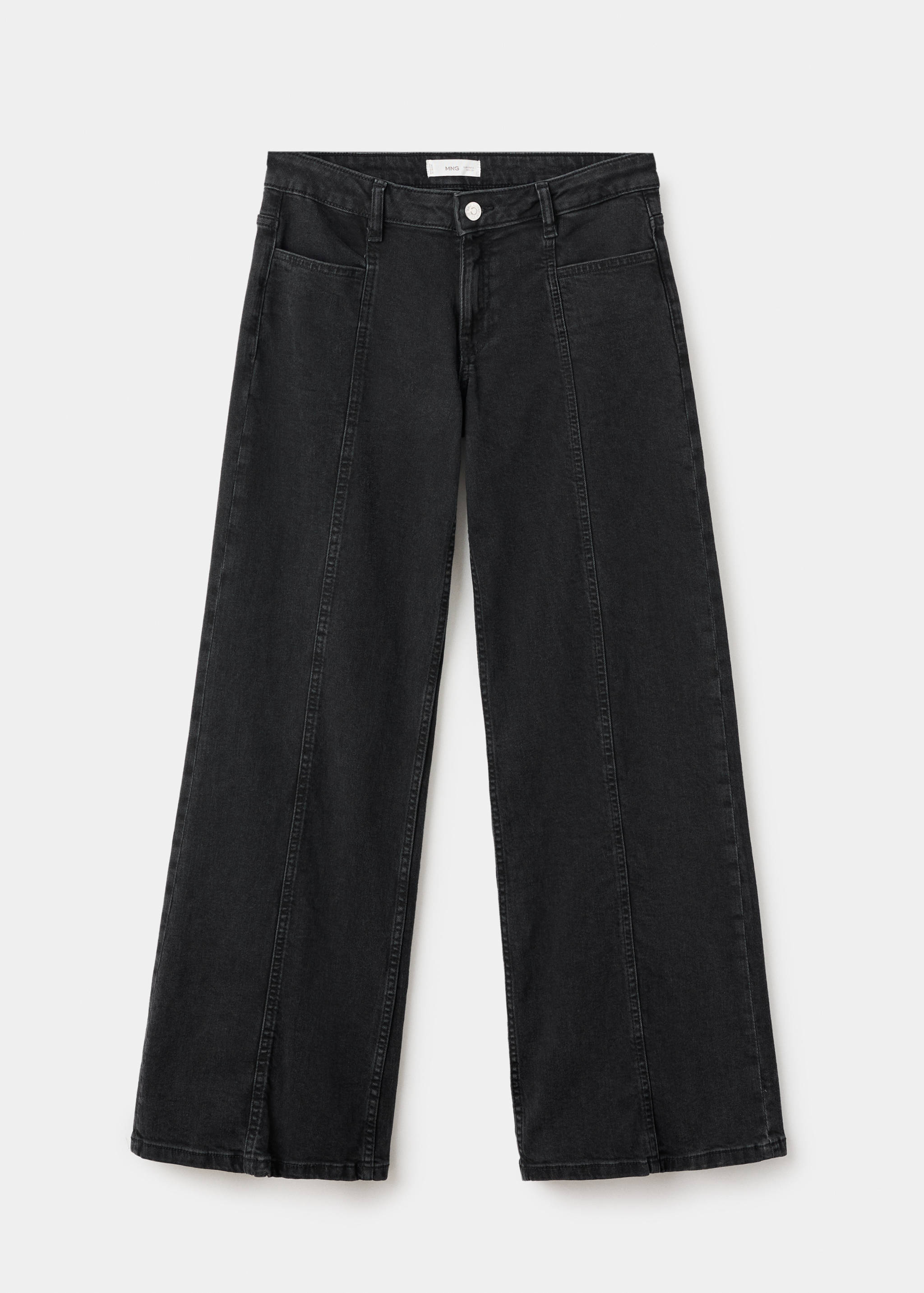 Straight jeans with stars - Article without model