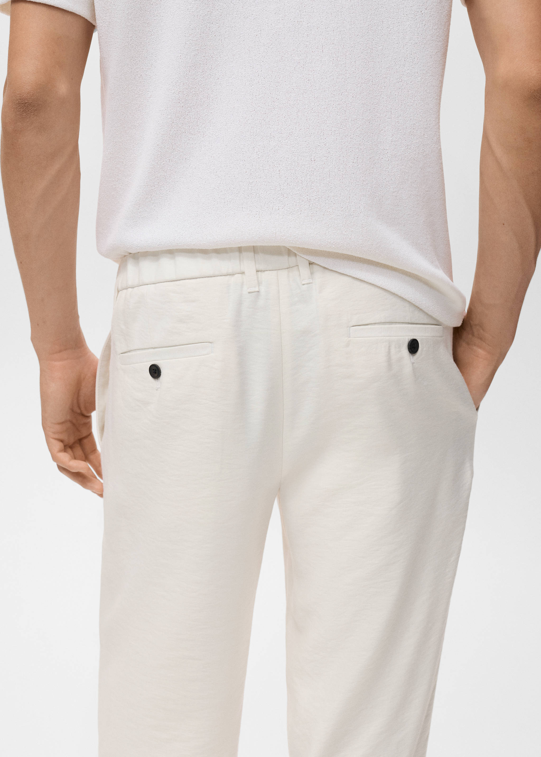 Pantalons rectes pinces - Detall de l'article 3