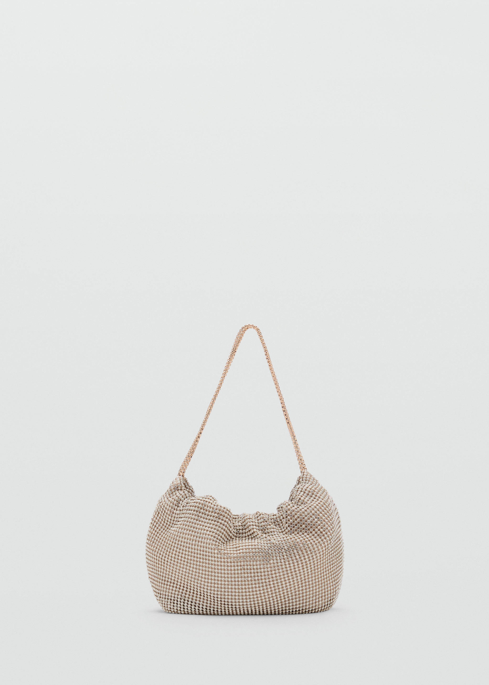 Schultertasche mit Strasssteinen - Artikel ohne Model