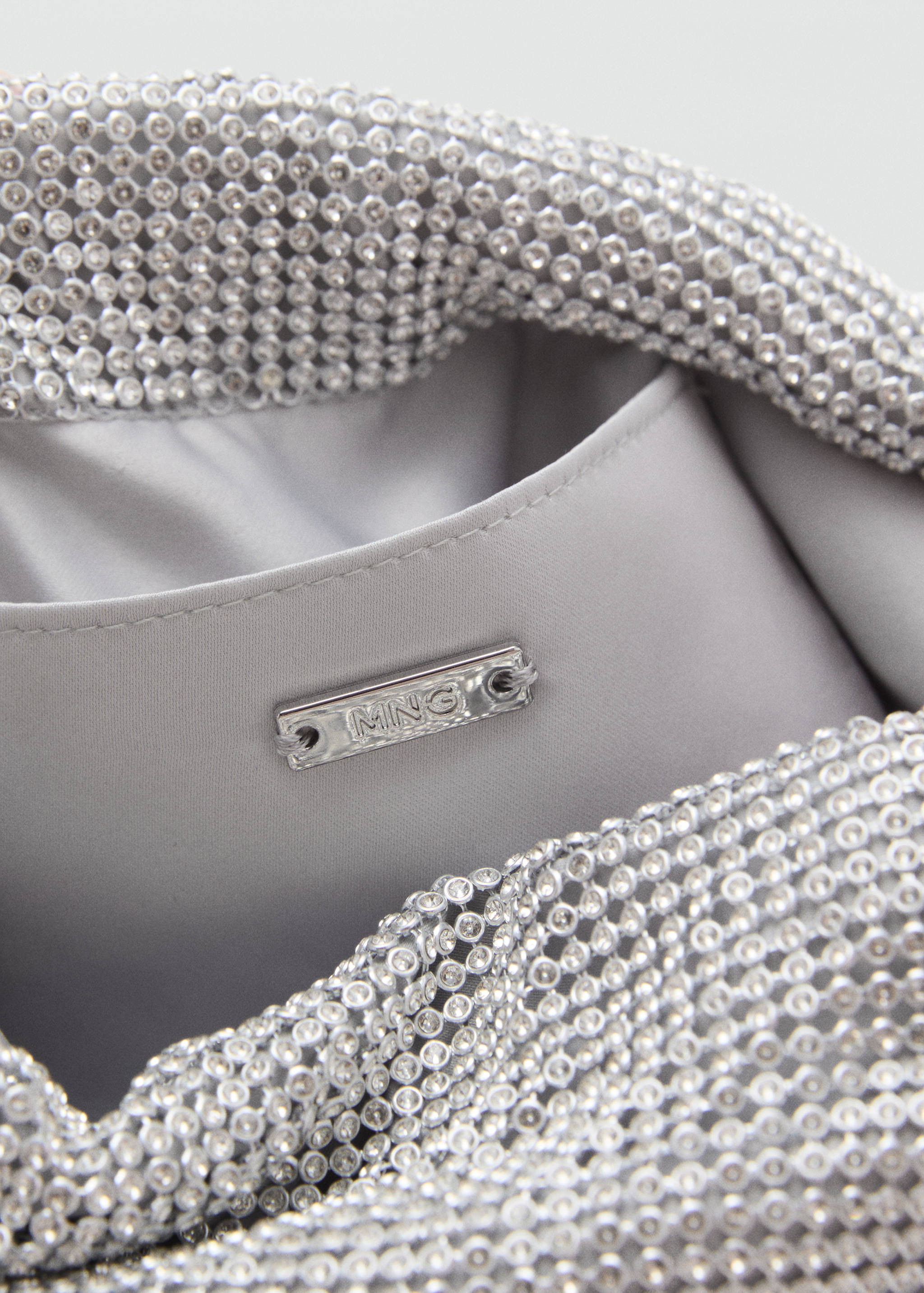 Schultertasche mit Strasssteinen - Detail des Artikels 2