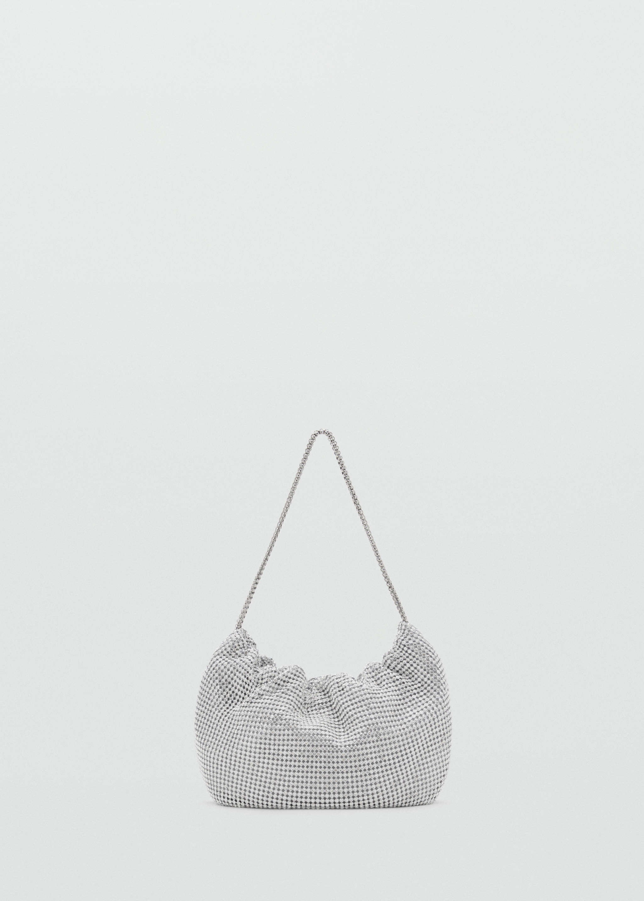 Schultertasche mit Strasssteinen - Artikel ohne Model