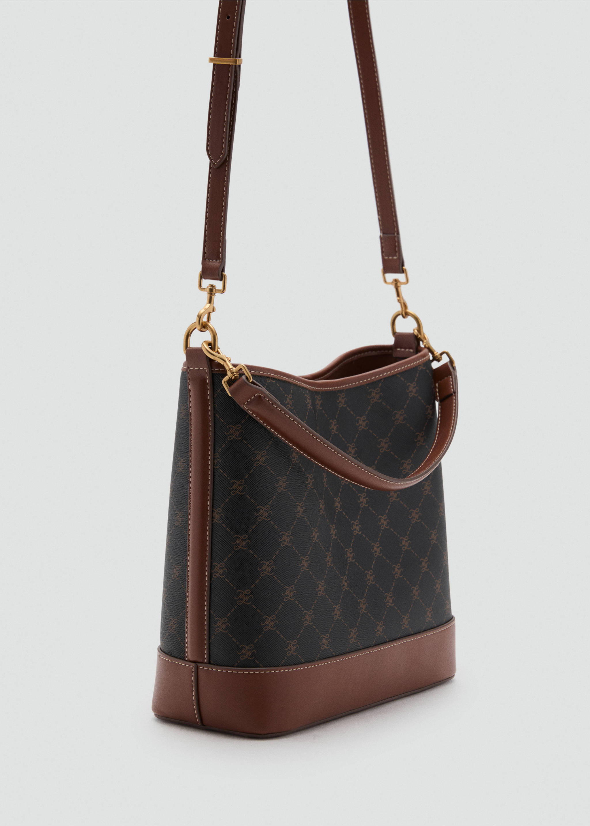 Large bucket bag - Medium plane, Brown. Ref: 17012926-00.