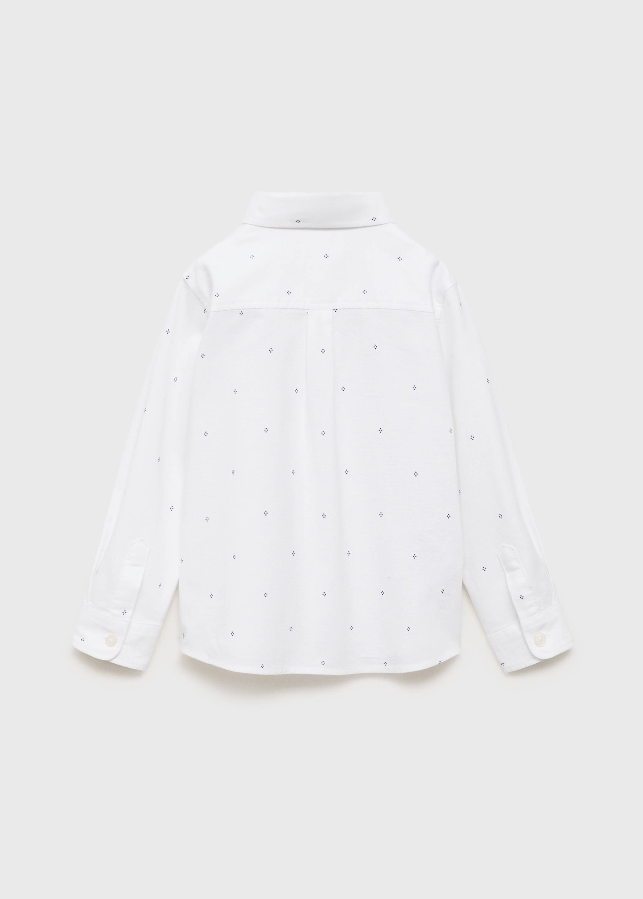 Chemise oxford imprimée - Verso de l’article