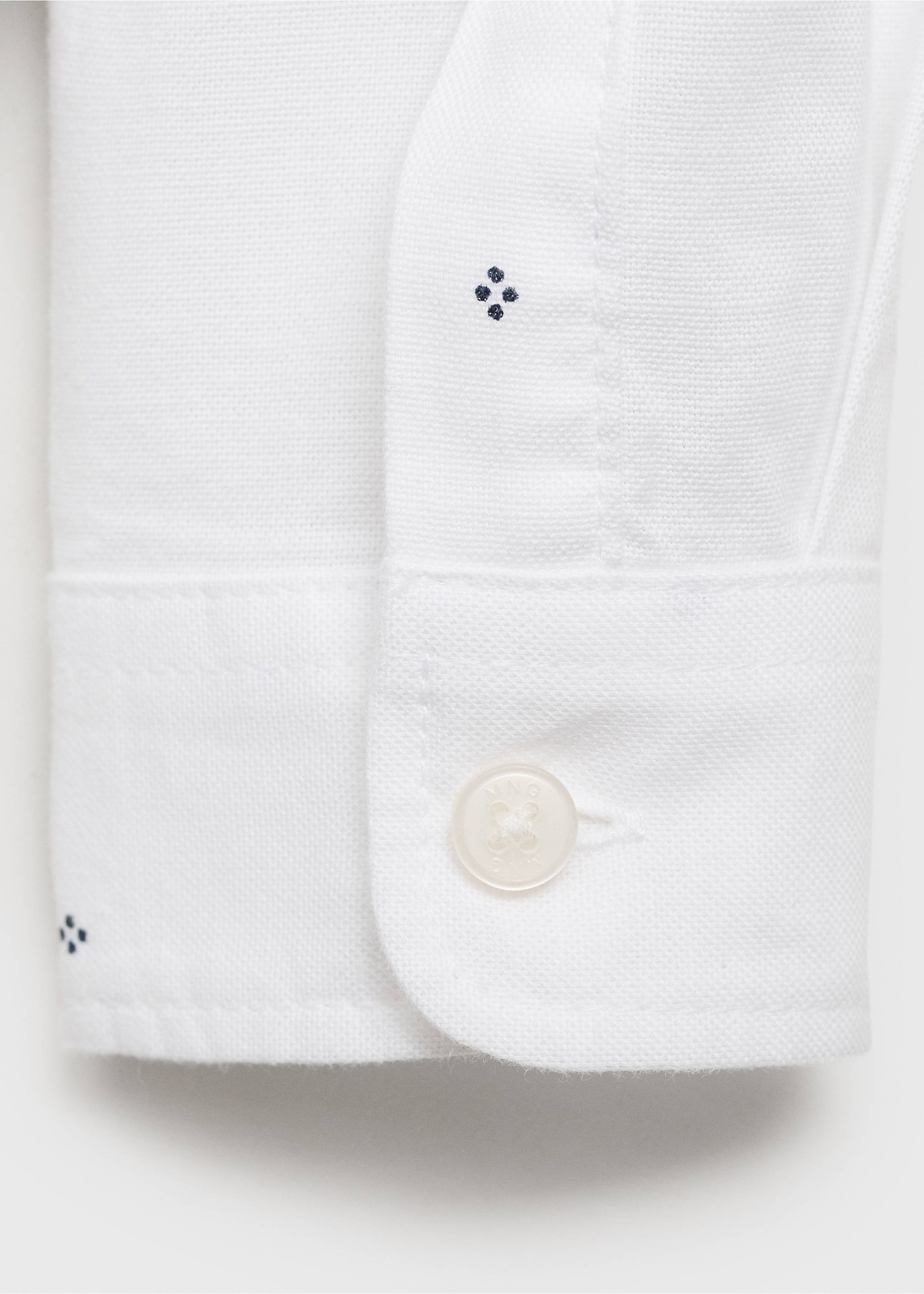Chemise oxford imprimée - Détail de l'article 0, Blanc. Ref: 17013279-00.