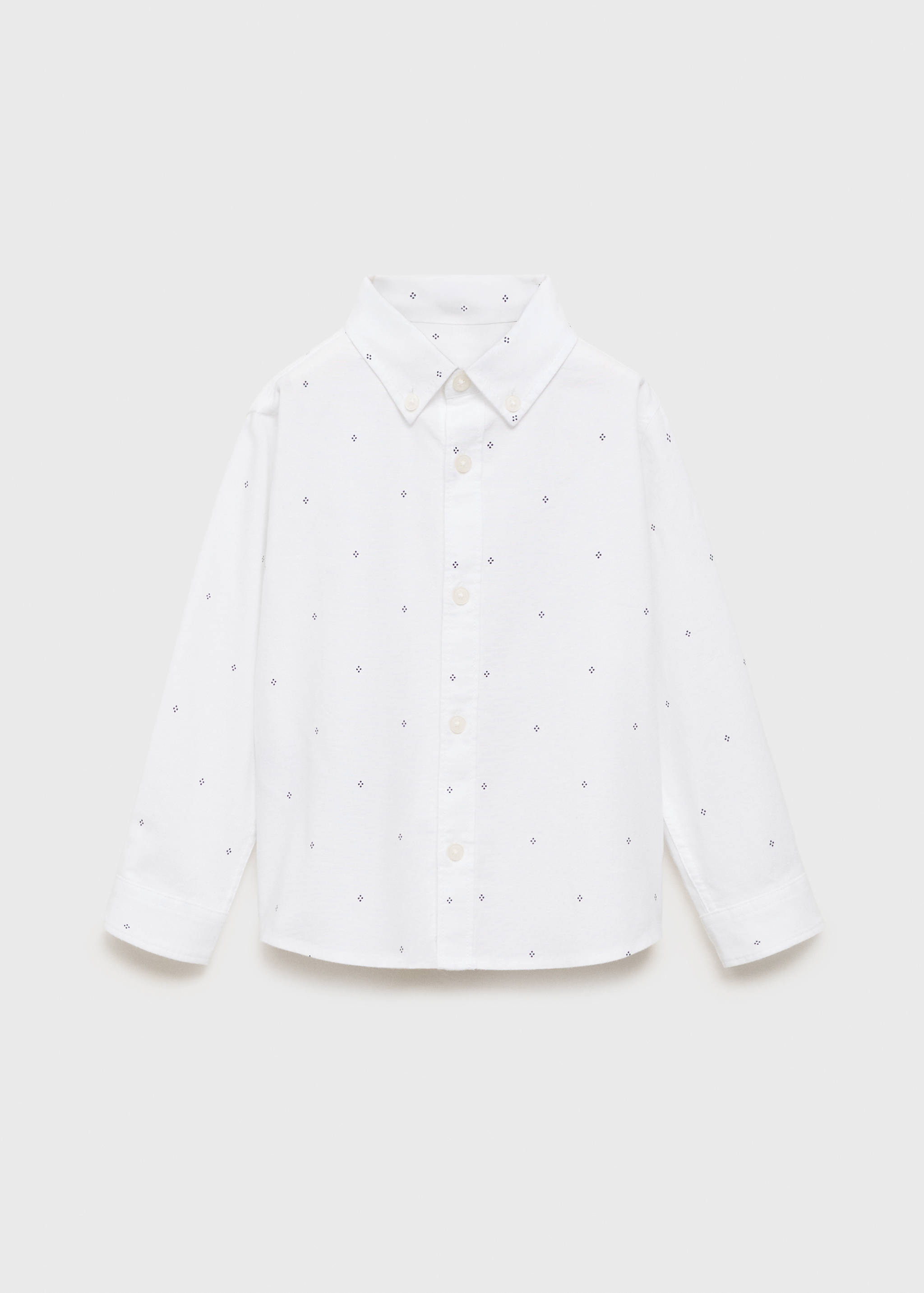 Printed Oxford shirt - Article without model