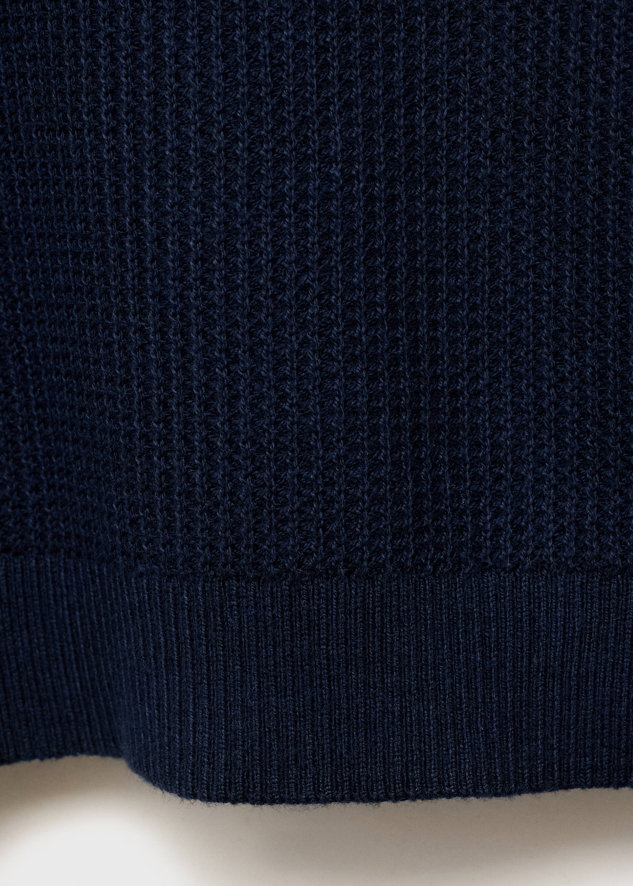 Knitted cotton sweater - Details of the article 8