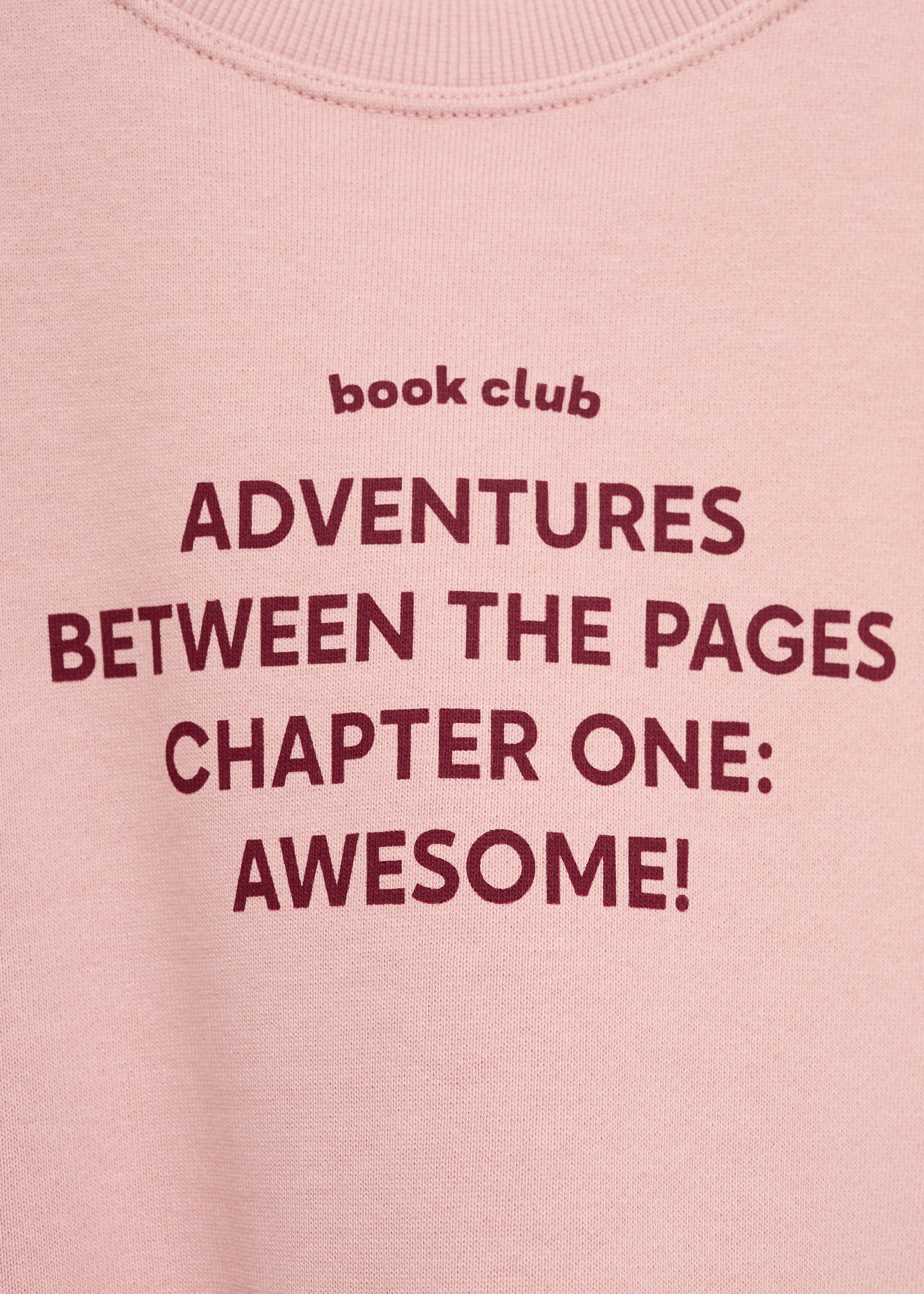 Sudadera mensaje estampado - Detalle del artículo 0