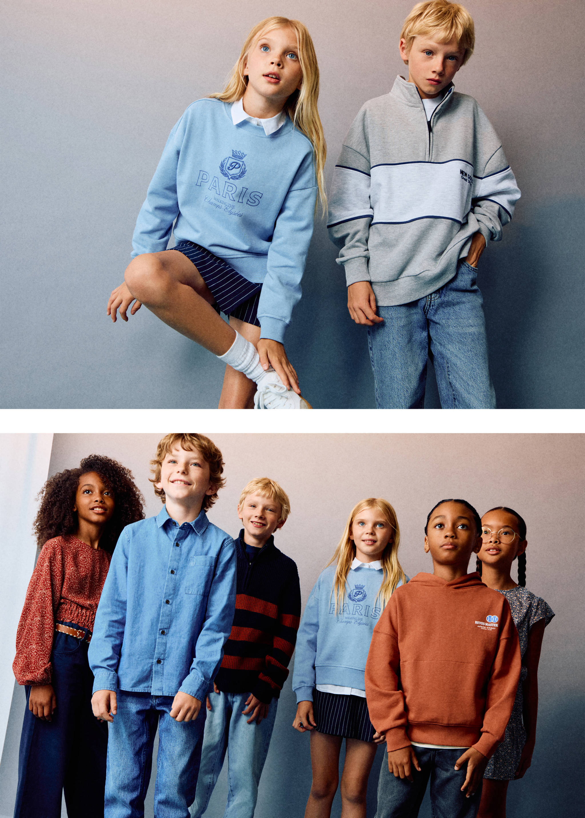 Vyšívaná potištěná mikina - Detail zboží 6